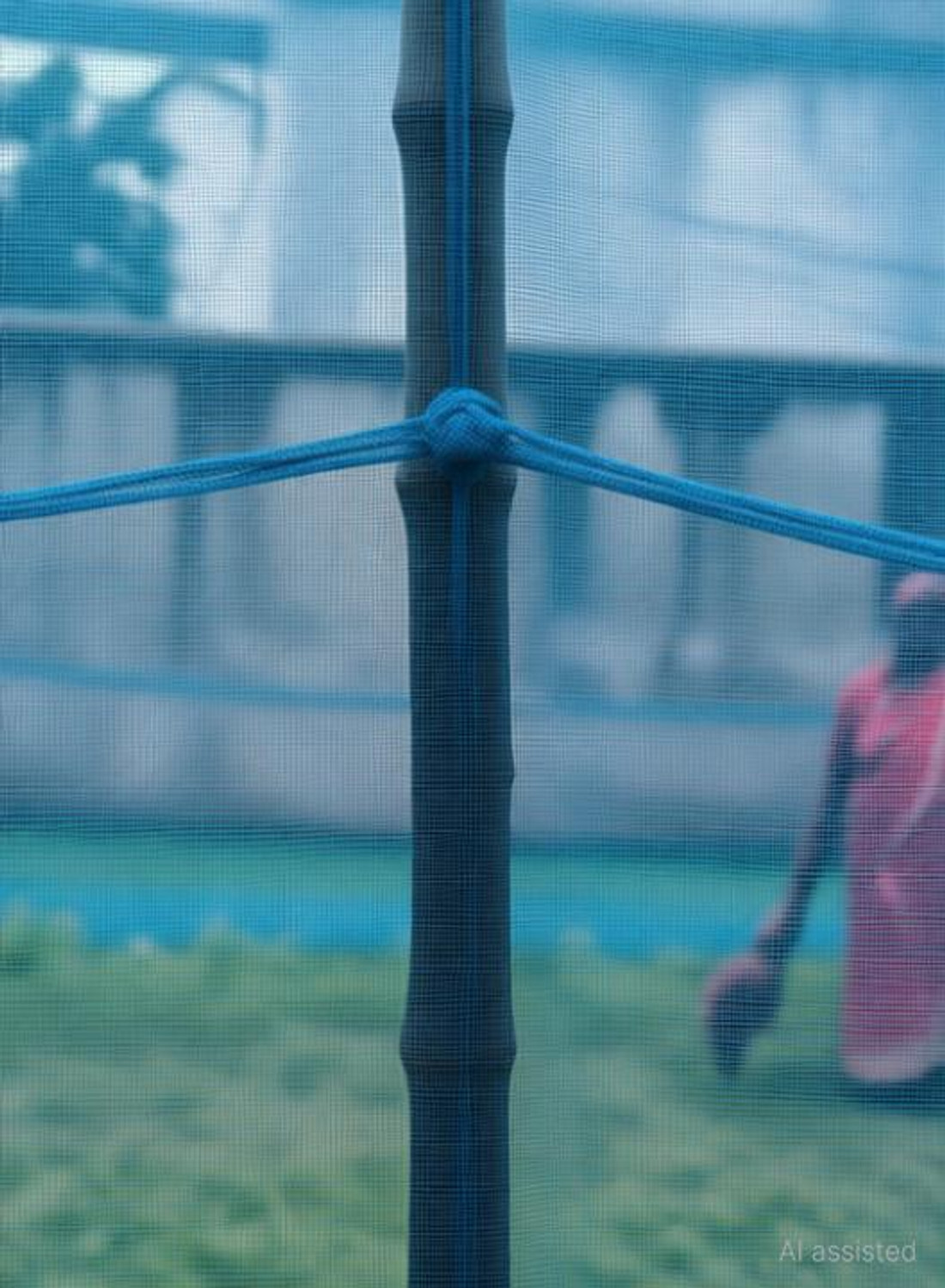 Image of chirag Mosquito net for pet Animals Tent /Machardani Cow /Buffalo (20x10x10) HDPE - High Density Poly Ethylene Washable Adults Mosquito Net