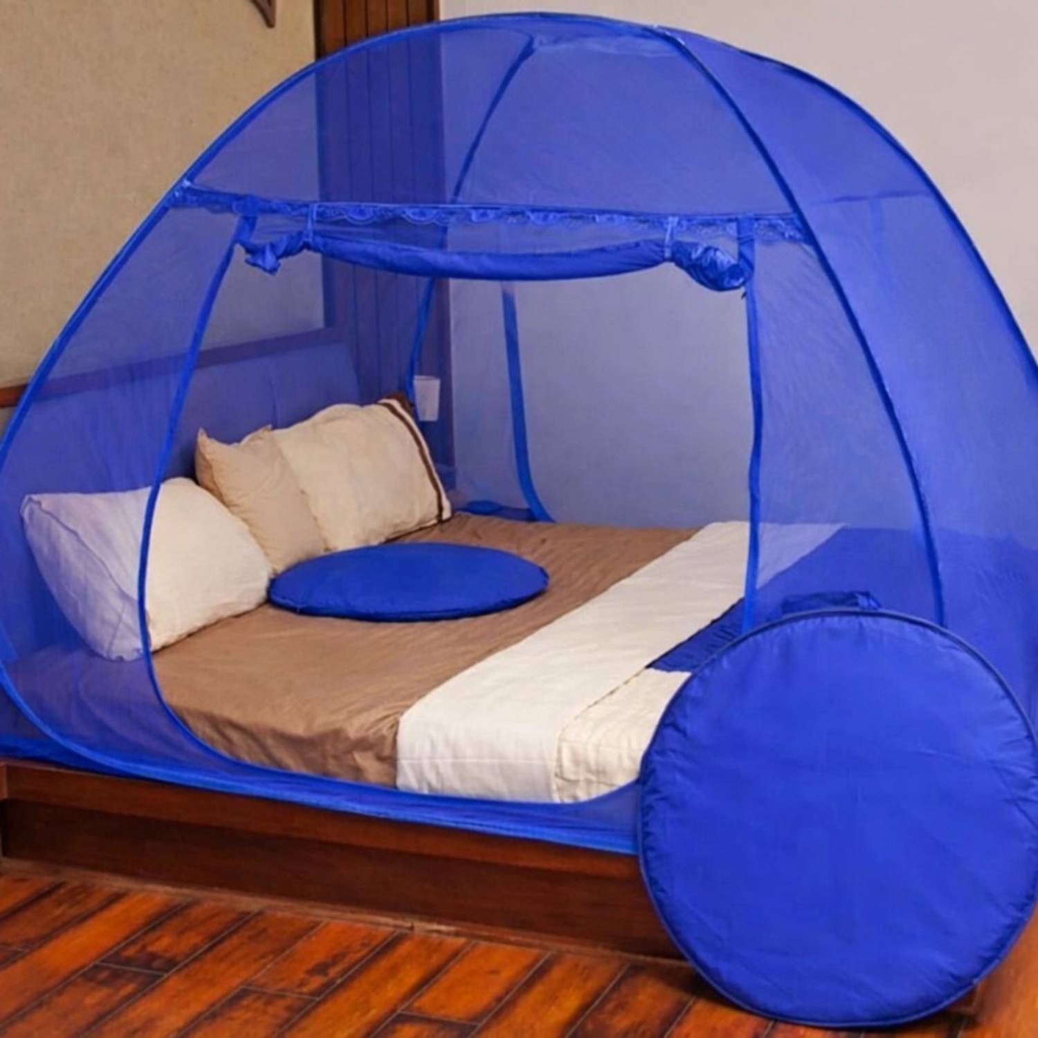Amprar Polyester Adults Net Double bed Polyester Adults Mosquito Net