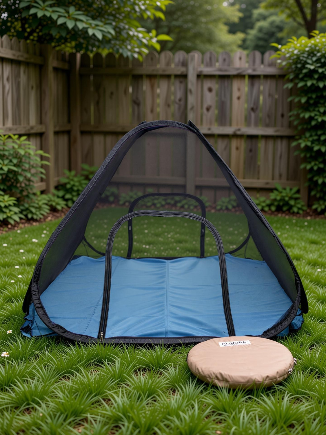 Image of AL-UQBA Foldable Premium Quality With 190x210x120 Polyester Washable Adults Mosquito Net
