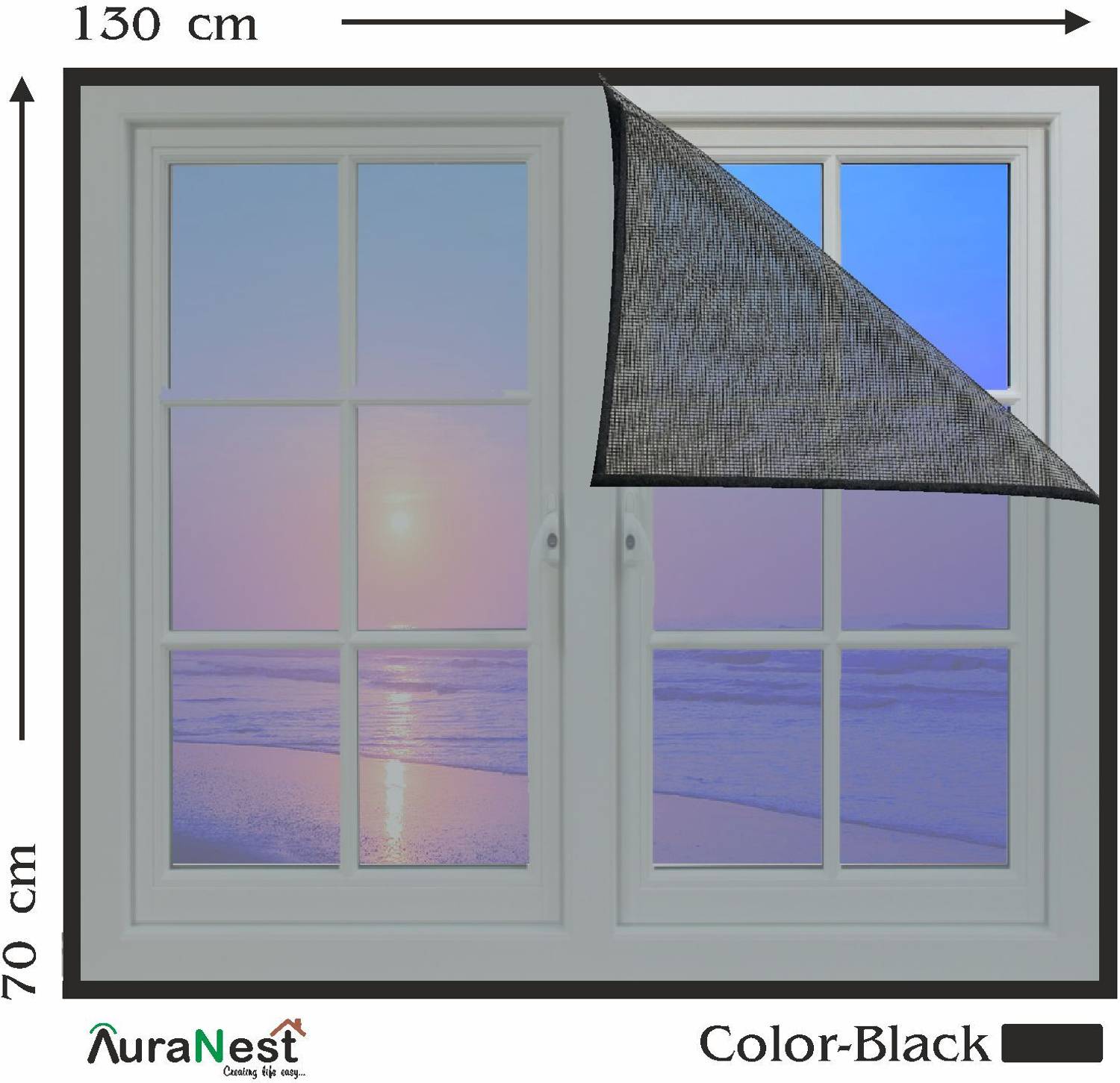Auranest Window Mosquito Net Pre Stiched with Adhesive Hook & Loop Tape Fibre Washable Adults Mosquito Net Price in India - Buy Auranest Window Mosquito Net Pre Stiched with Adhesive Hook & Loop Tape Fibre Washable Adults Mosquito Net online at Flipkart.com