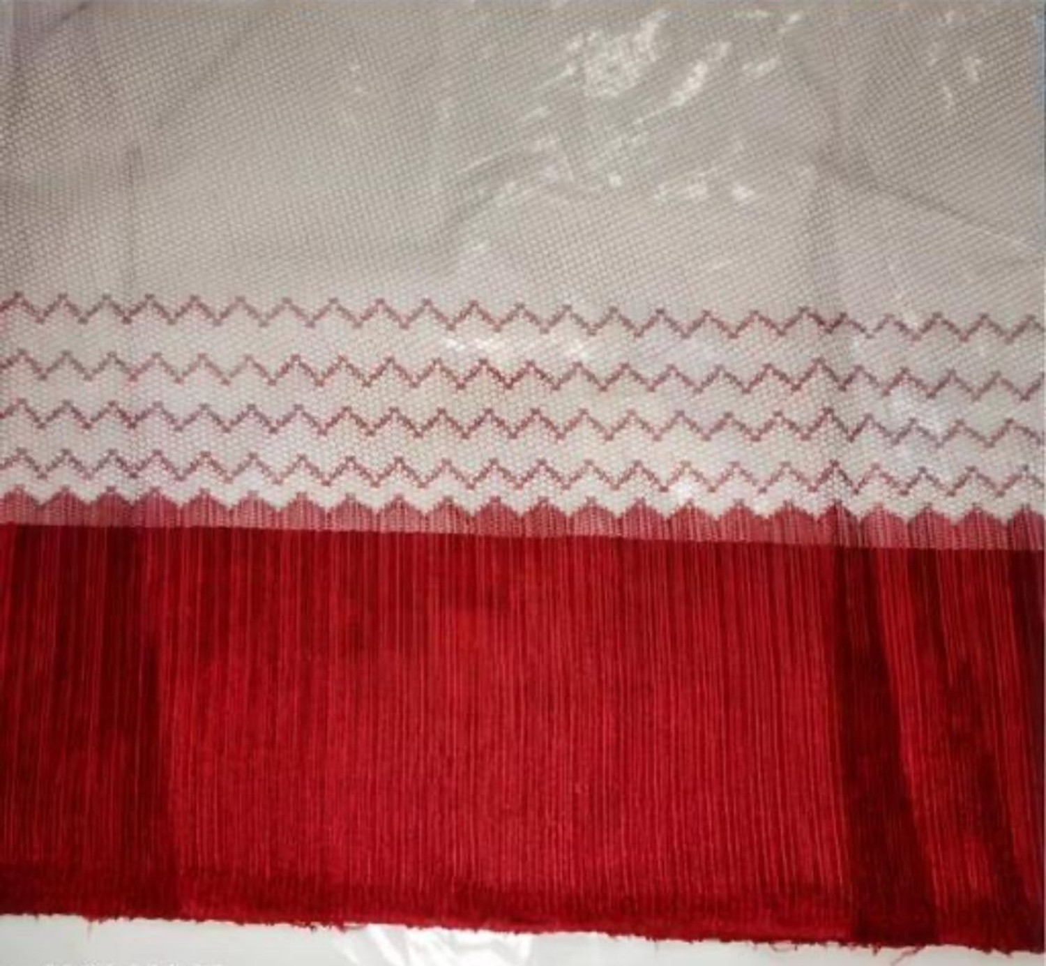 Image of Robi 907 RED PLAN 8FT X 8FT Cotton Washable Adults Mosquito Net