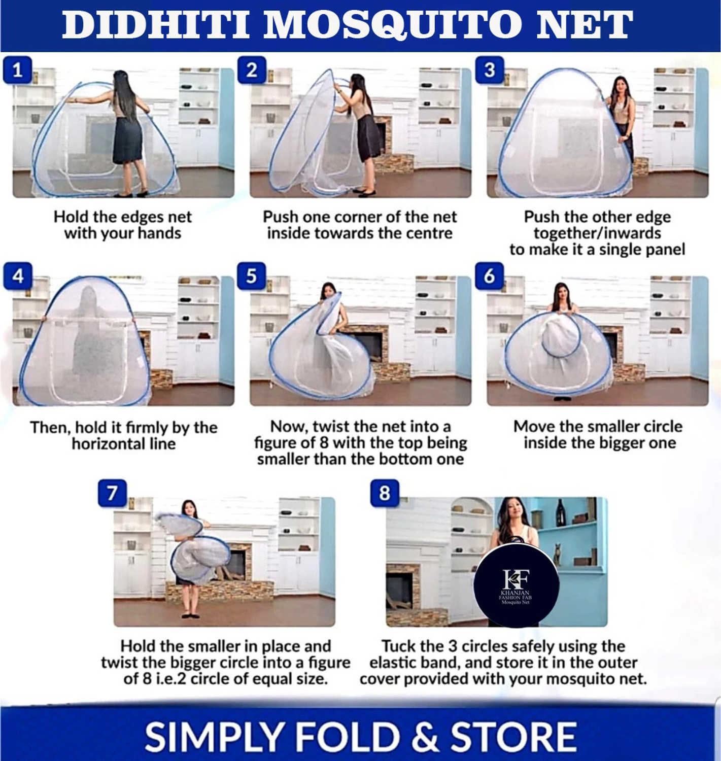 Image of Monarika WHITE outdoor mosquito net tent mosquito net 8 8ft double bed machardani doubl Polyester Washable Adults Mosquito Net