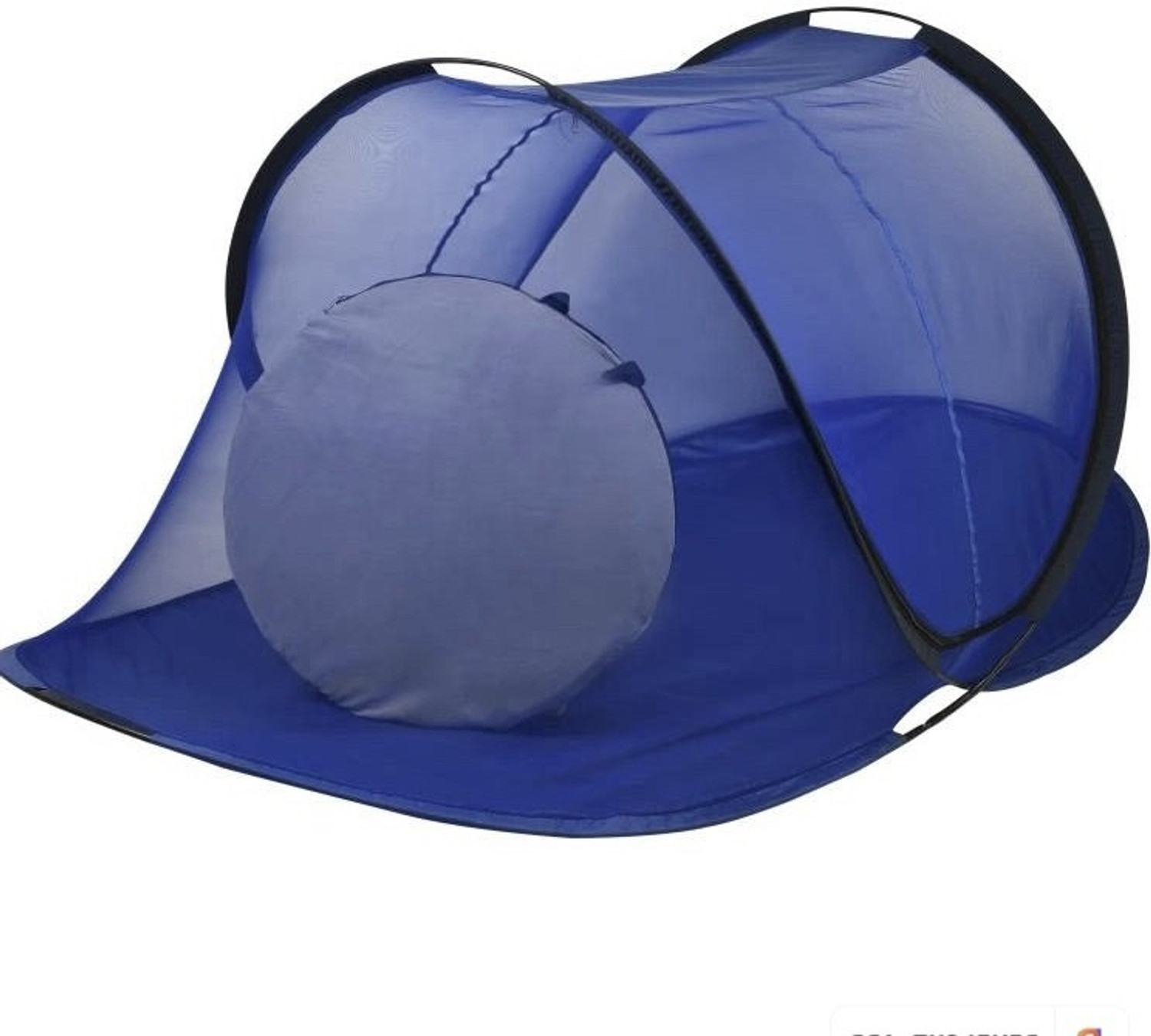 Image of Gehloth Enterprises blue colour single bed Polyester Washable Adults Mosquito Net