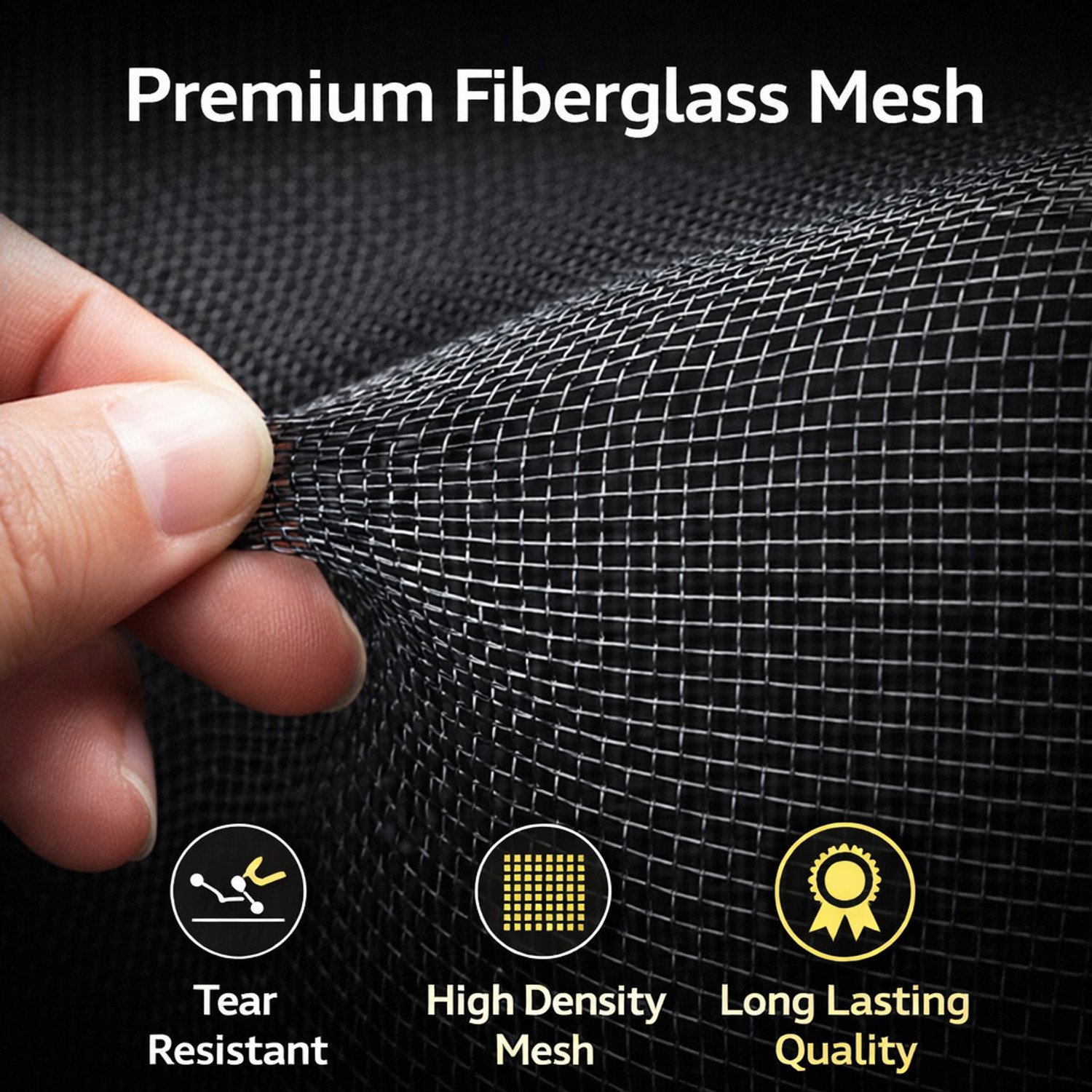 Image of VEENOVA Premium Magnet Curtains for Door for Large Doors Polyester Washable Adults Mosquito Net