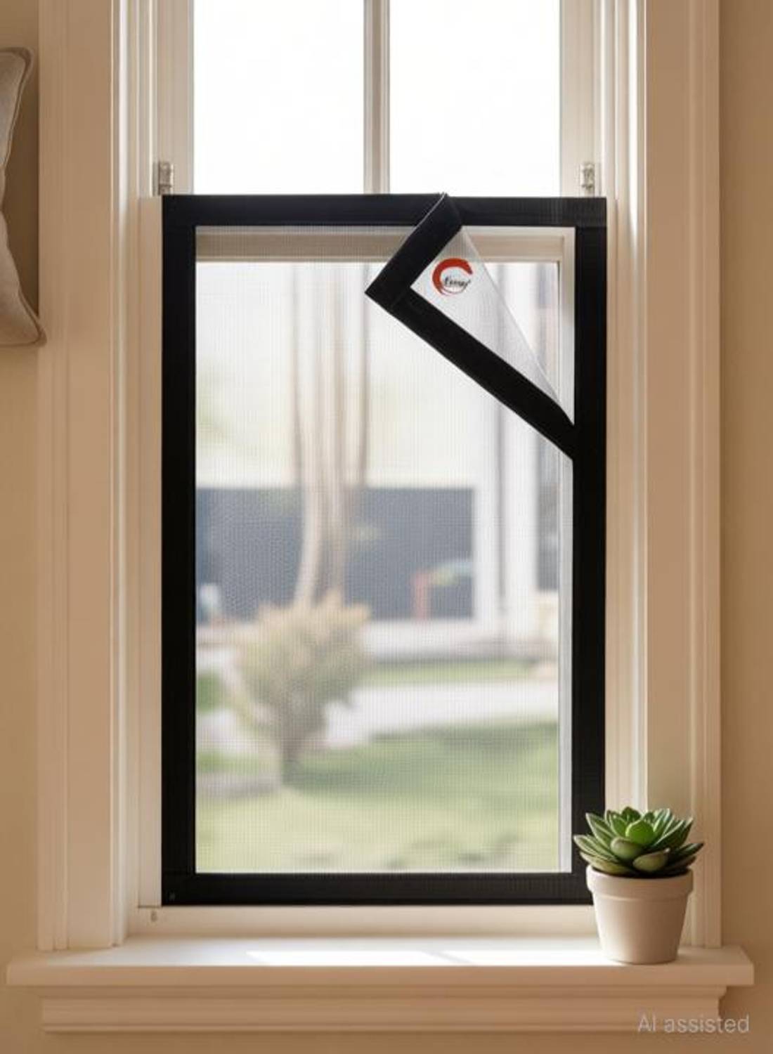 BLEMY 4x5 WINDOW NET HDPE - High Density Poly Ethylene Washable Adults Mosquito Net