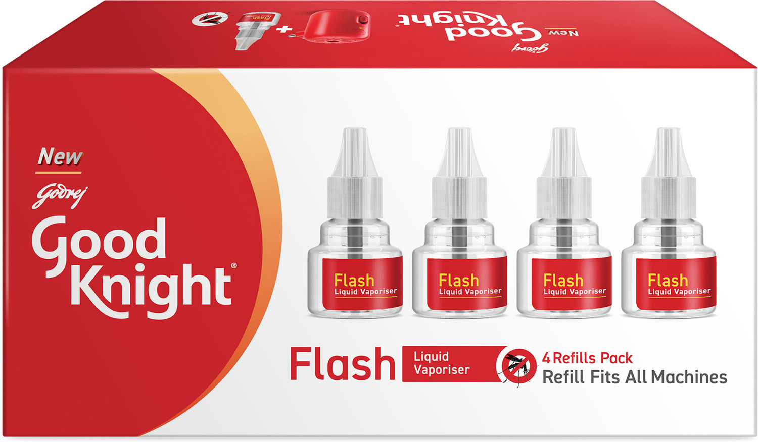 Image of Good Knight Gold Flash Repellent Liquid Mosquito Vaporiser Refill
