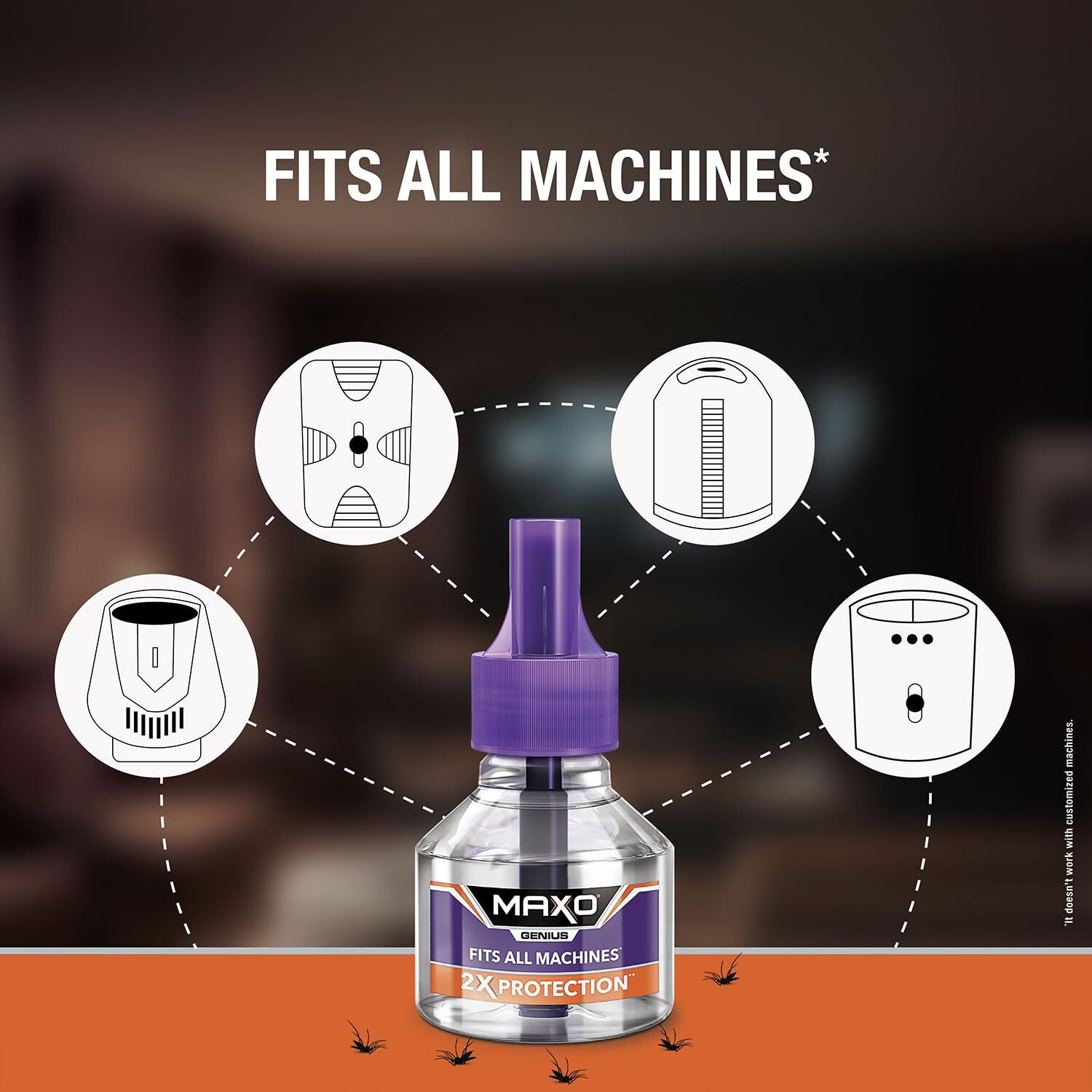 Image of Maxo Liquid Vaporiser Refill Fits all Machine for Allout and Good Night Active Mosquito Vaporiser Refill