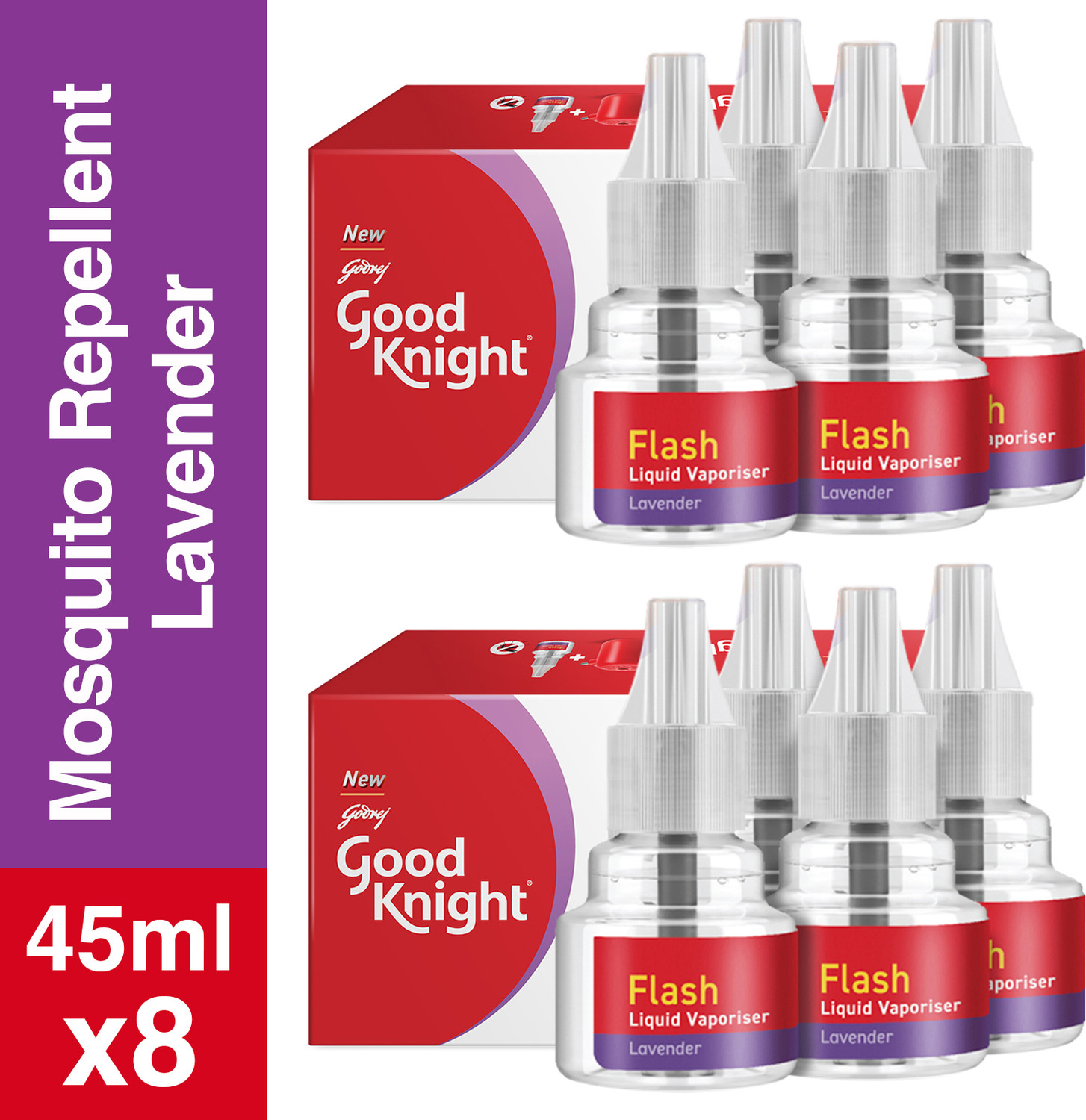 Image of Good Knight Gold Flash Lavender Repellent Liquid Mosquito Vaporiser Refill