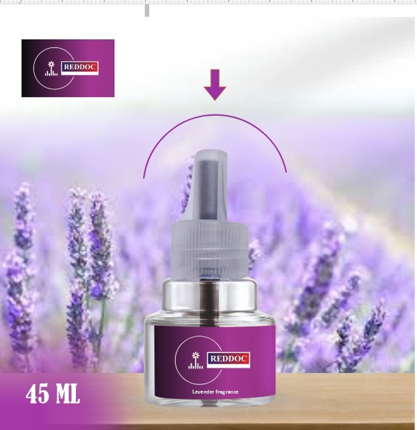 Image of reddoc MOS-VAP-PURPLE-REFILL&MACHINE-3 Mosquito Vaporiser