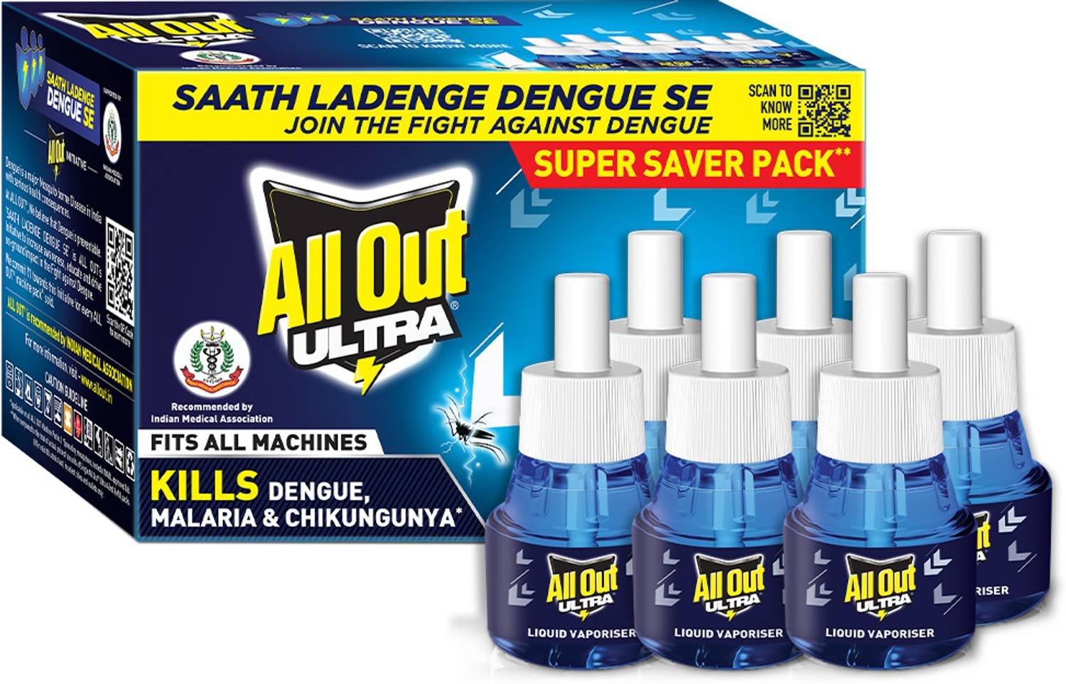 All Out Ultra Mosquito Vaporiser Refill - Image 1