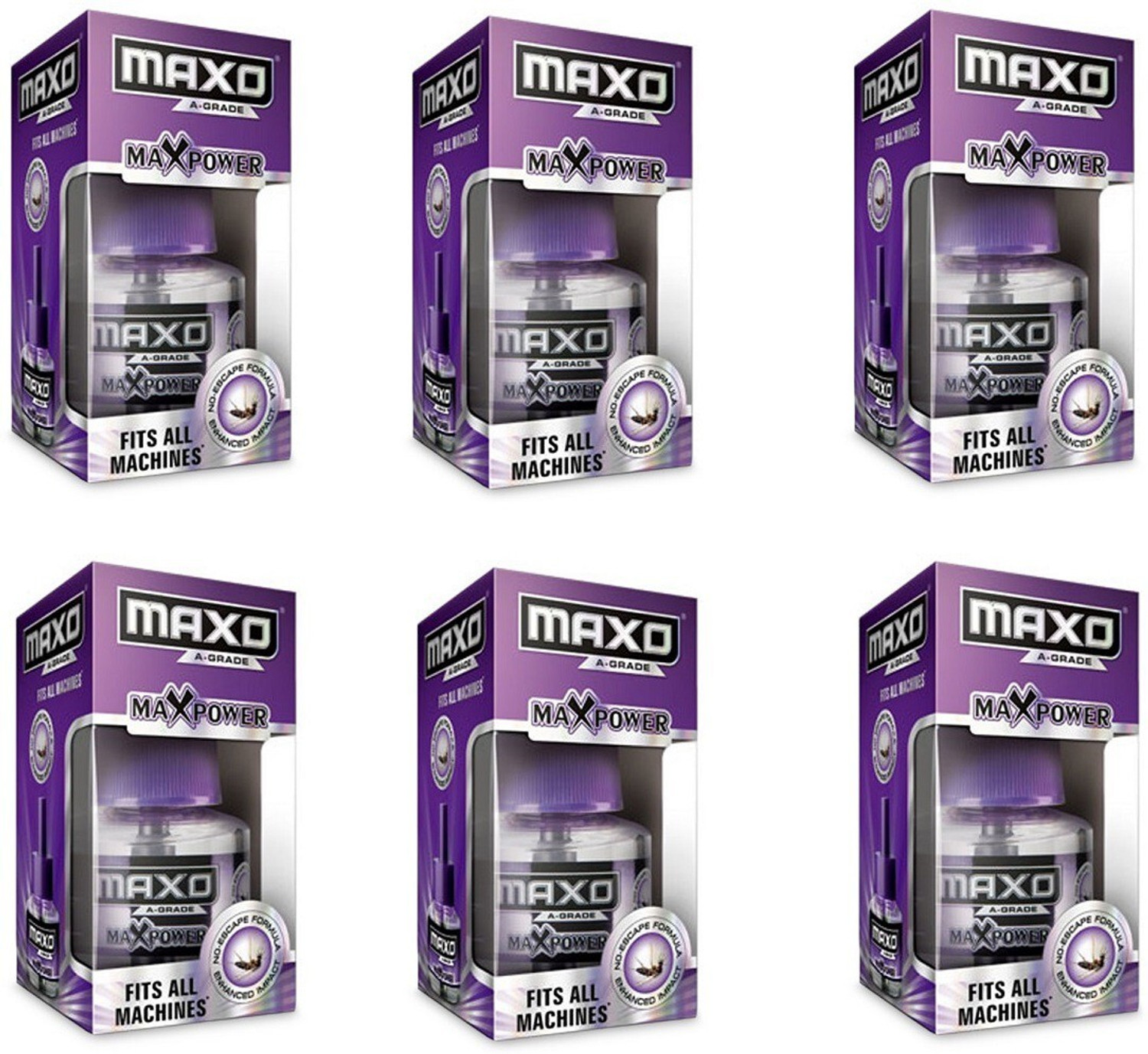 Image of Maxo Liquid Vaporiser Refill Fits all Machine for Allout and Good Night Active Mosquito Vaporiser Refill