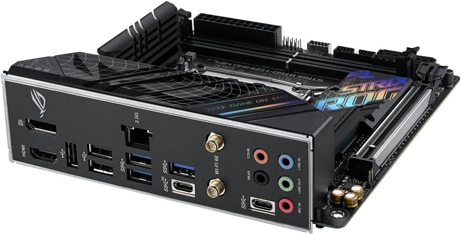 ASUS ROG STRIX B760-I GAMING WIFI Intel® B760 Chipset DDR5 LGA