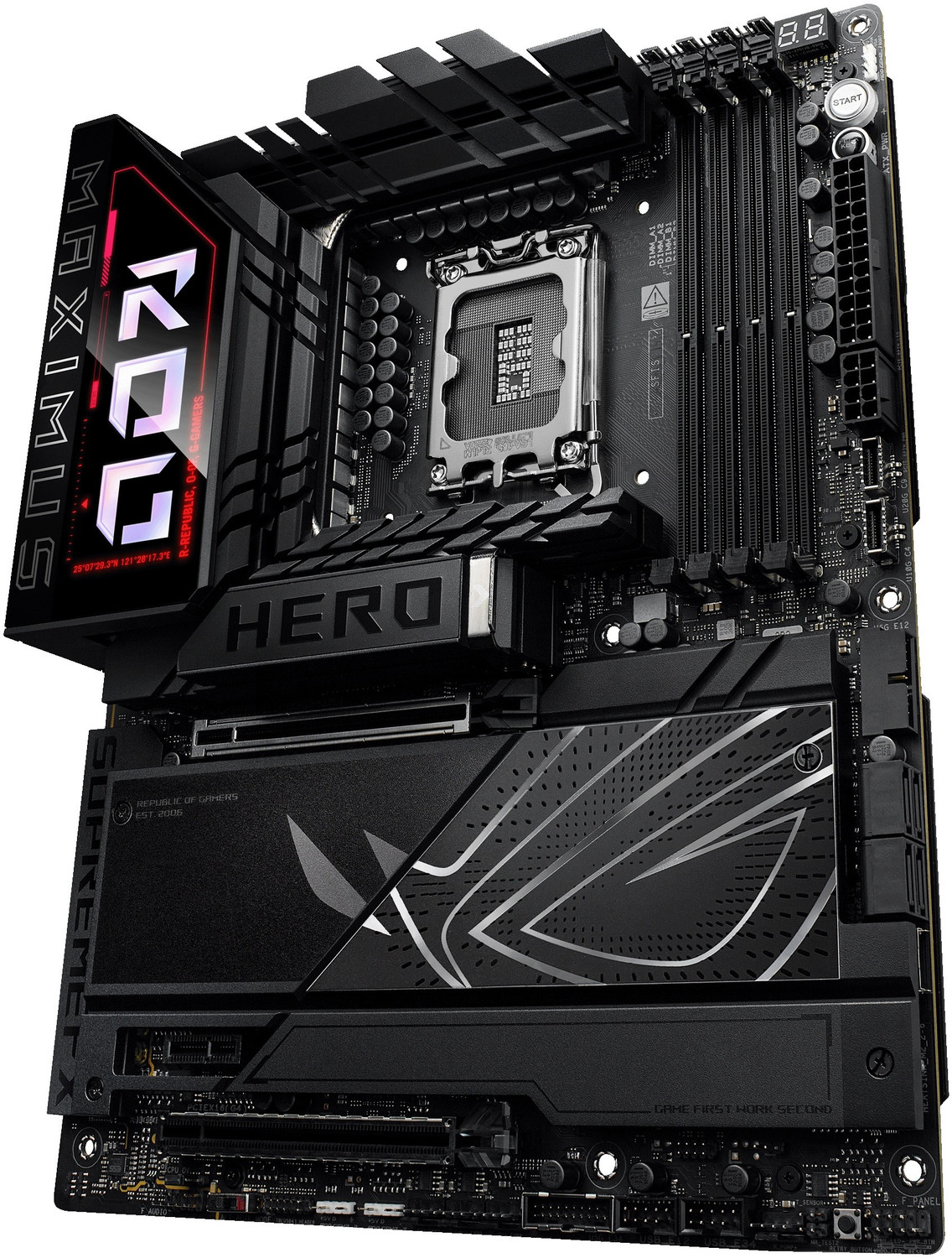 Image of ASUS ROG Maximus Z890 Hero LGA 1851Socket ATX Intel Z890 Chipset DDR5 Motherboard for Desktop