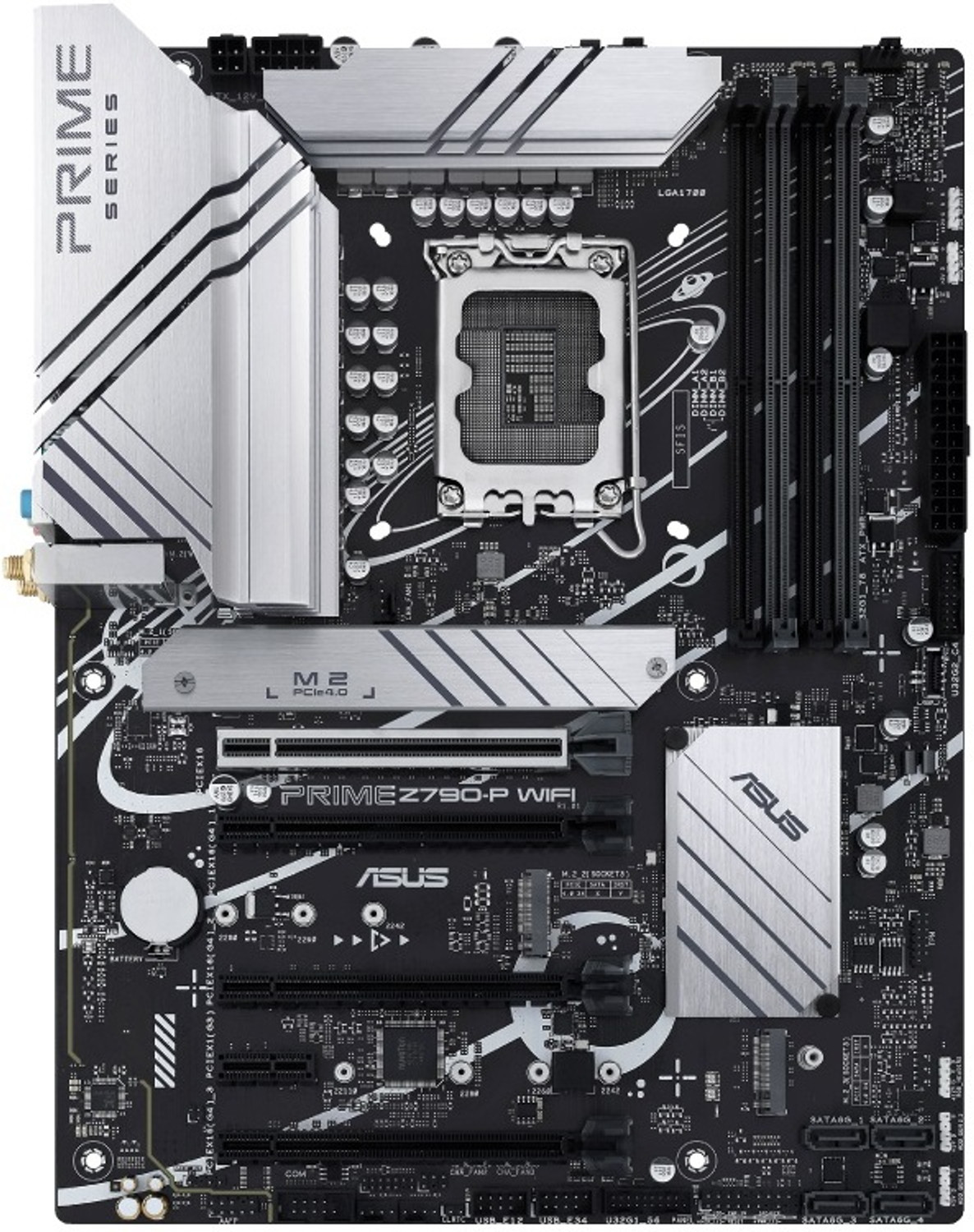 Image of ASUS PRIME Z790 P WIFI CSM LGA 1700Socket ATX Intel Z790 Chipset DDR5 Motherboard for Desktop