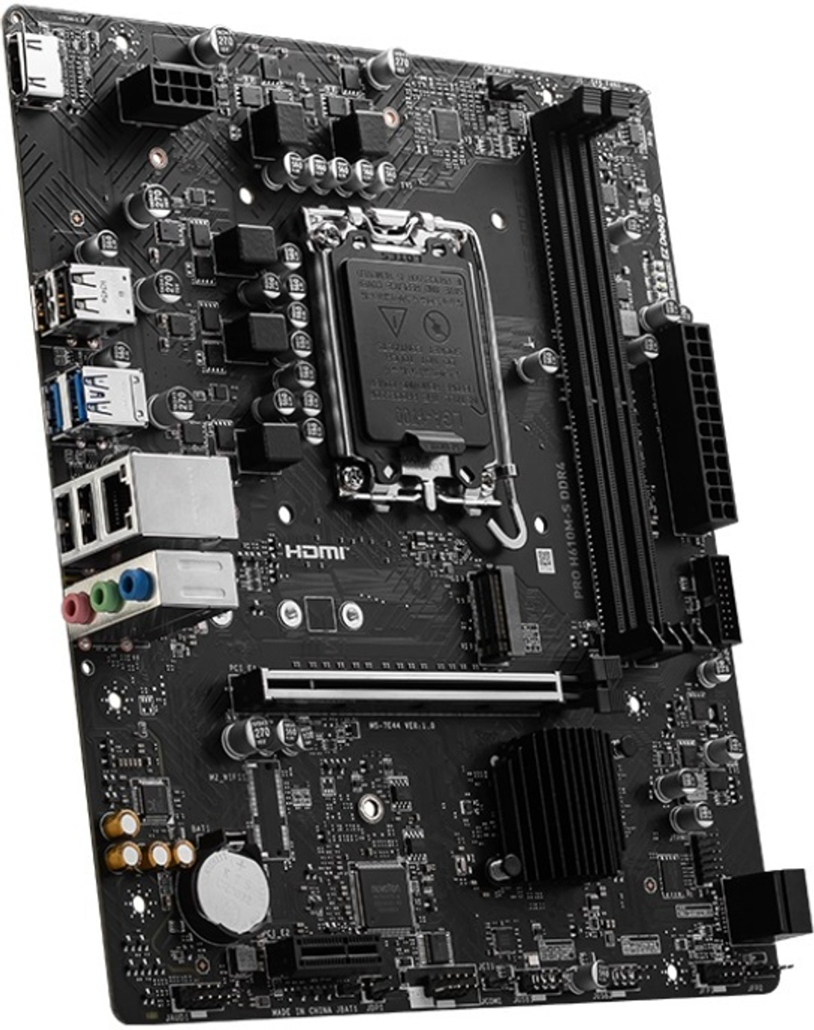 Image of MSI H610M-S DDR4 LGA 1700Socket Micro-ATX Intel H610 Chipset DDR4 Motherboard for Desktop