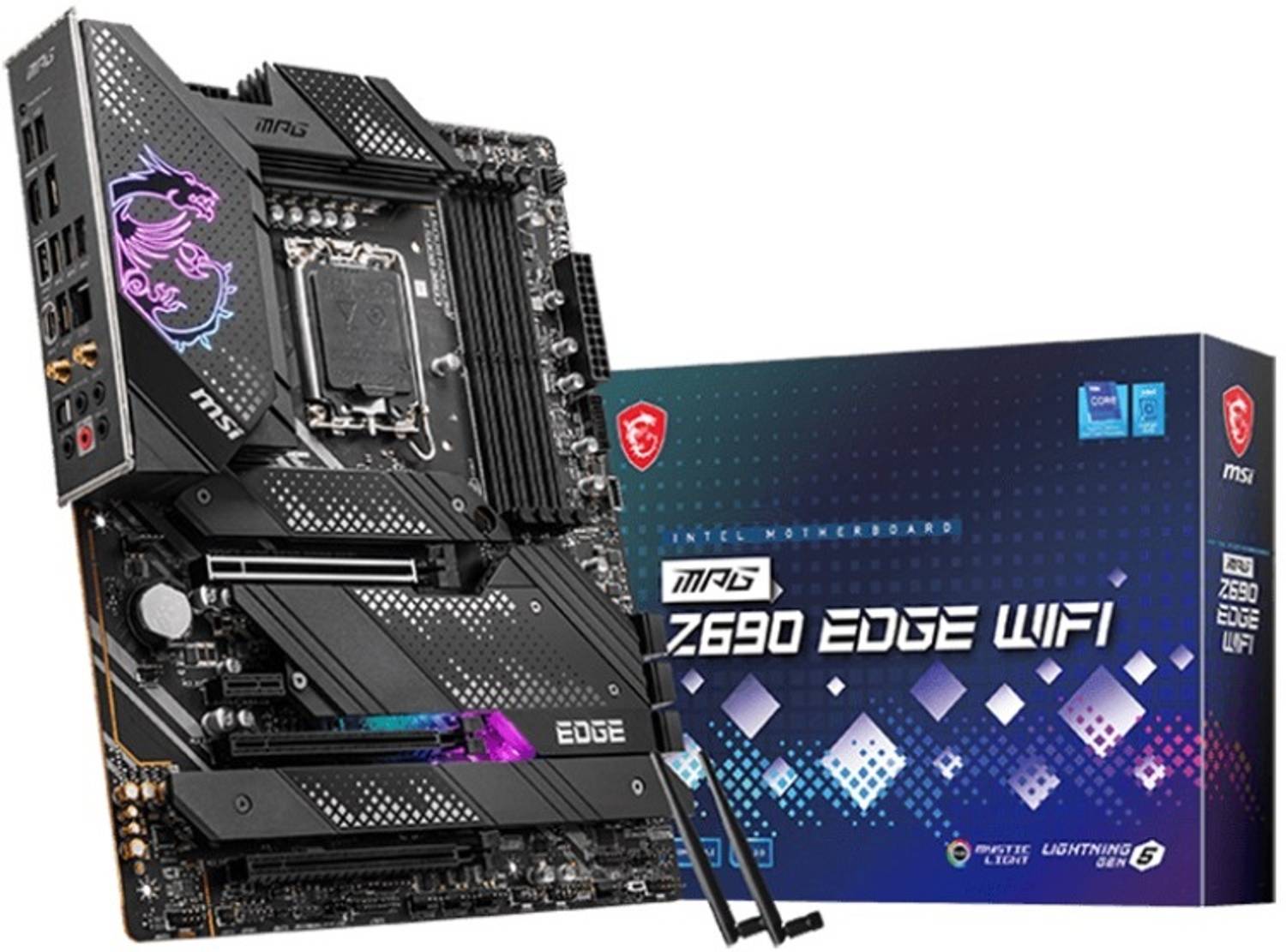 MSI MPG Z690 EDGE 13700Kセット売り MSI MPG Z690 EDGE WIFI LGA 1700Socket ATX Intel Z690 Chipset DDR5