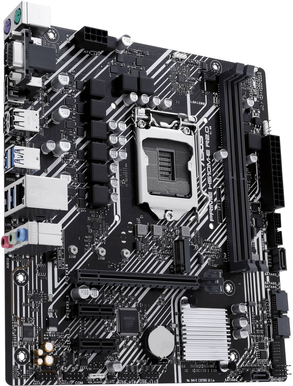 ASUS PRIME-H510M-E-R2.0 LGA 1200Socket Micro-ATX Intel H510