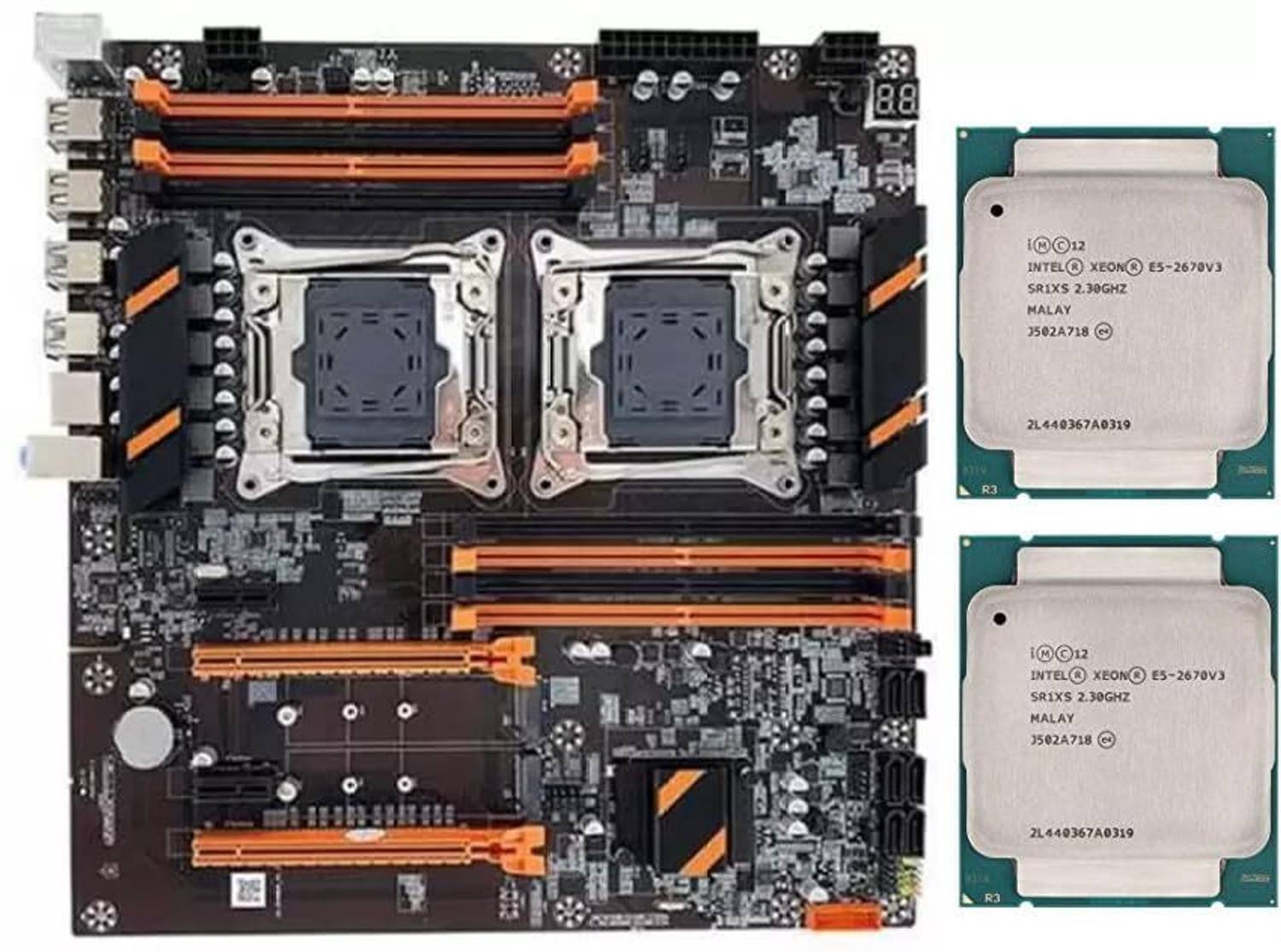 mytechvision X99 MOTHERBOARD WITH E5 2697 V3 LGA 2011-v3Socket ATX