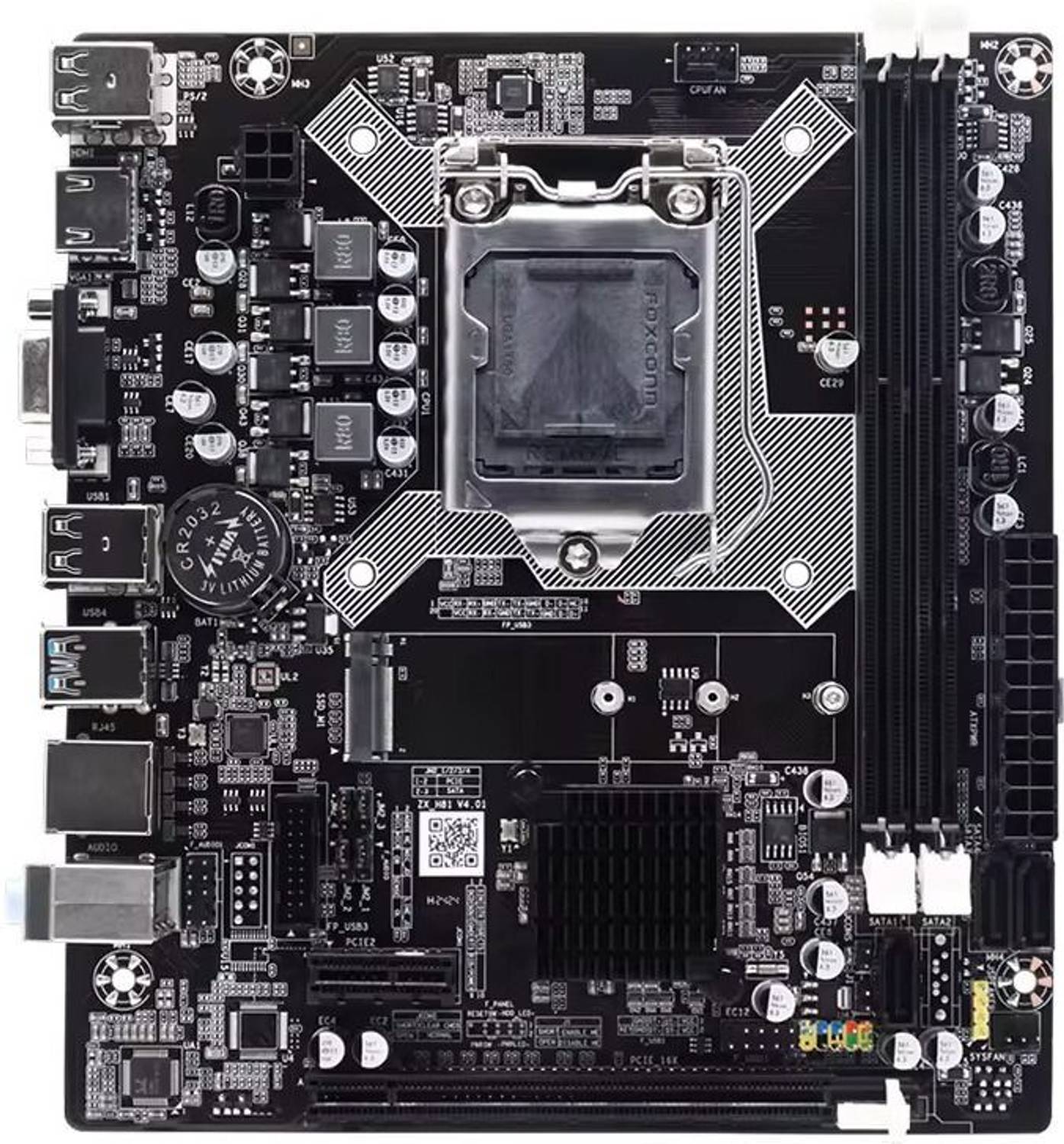 ZEBRONICS H81M2 Supports NvMe M.2 LGA 1150 DDR3 Support i3/i5/i7