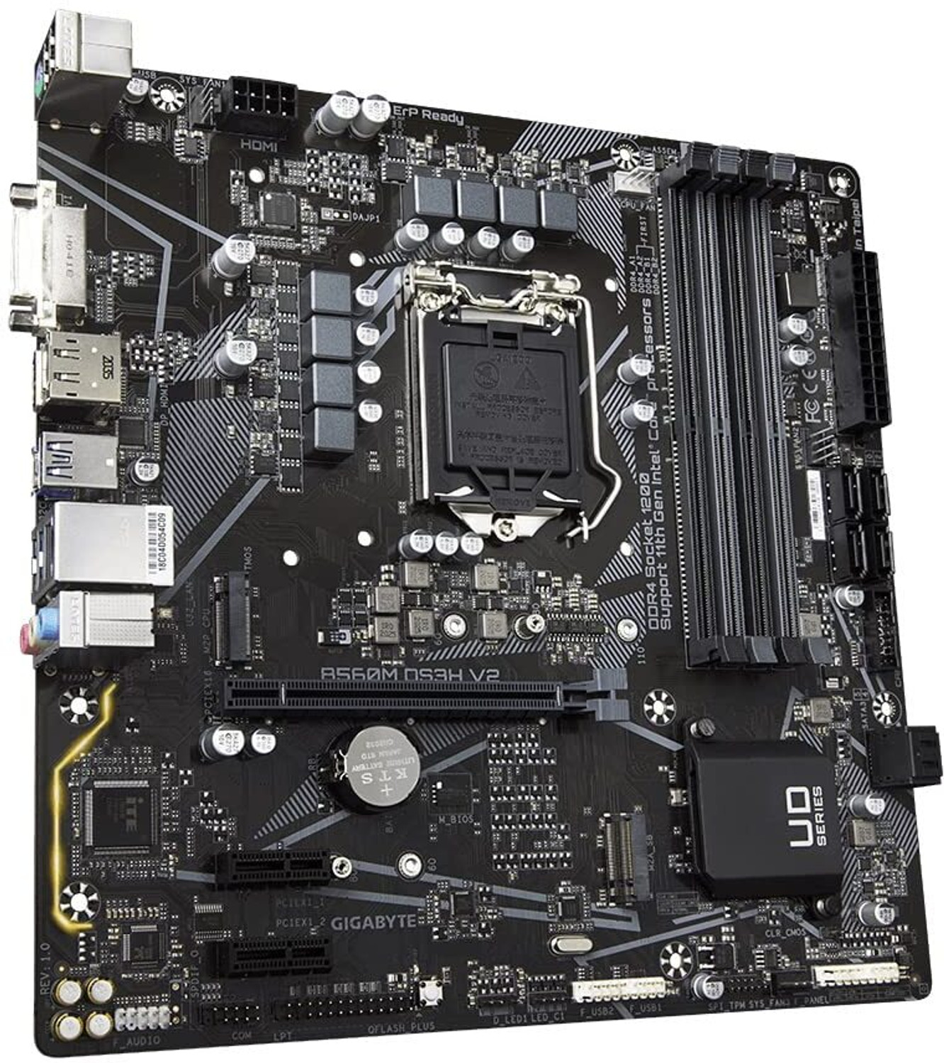 Image of GIGABYTE B560M DS3H V2 LGA 1200Socket Micro-ATX Intel B560 Chipset DDR4 Motherboard for Desktop