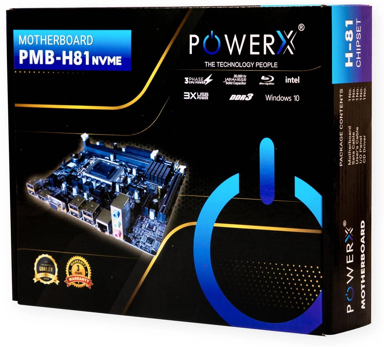 CPU Intel CPU Core i7-8700 3.2GHz powerx H81 LGA 1150Socket ATX Intel H81 Express Chipset DDR3