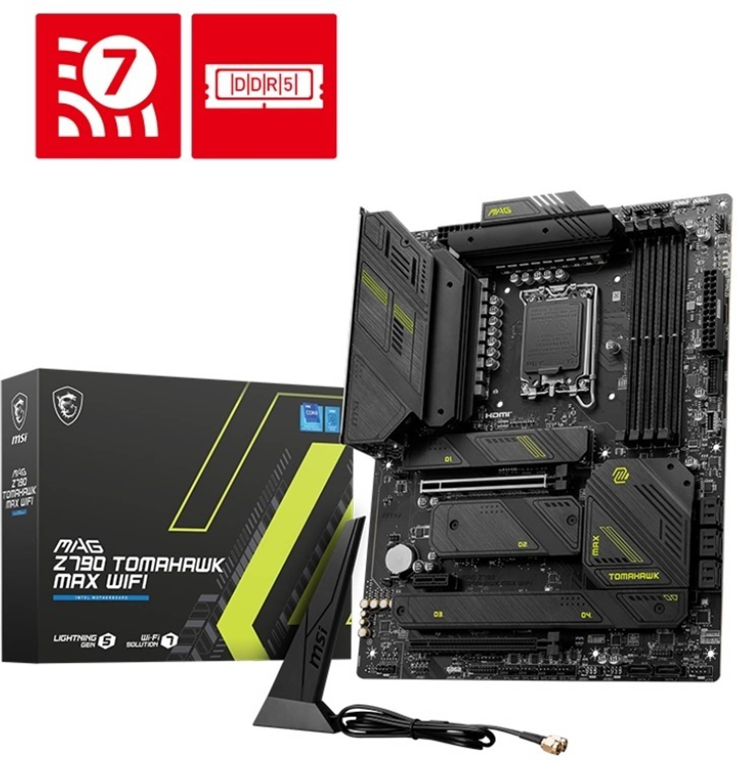 MSI MAG Z790 TOMAHAWK MAX WIFI LGA 1700Socket ATX Intel Z790