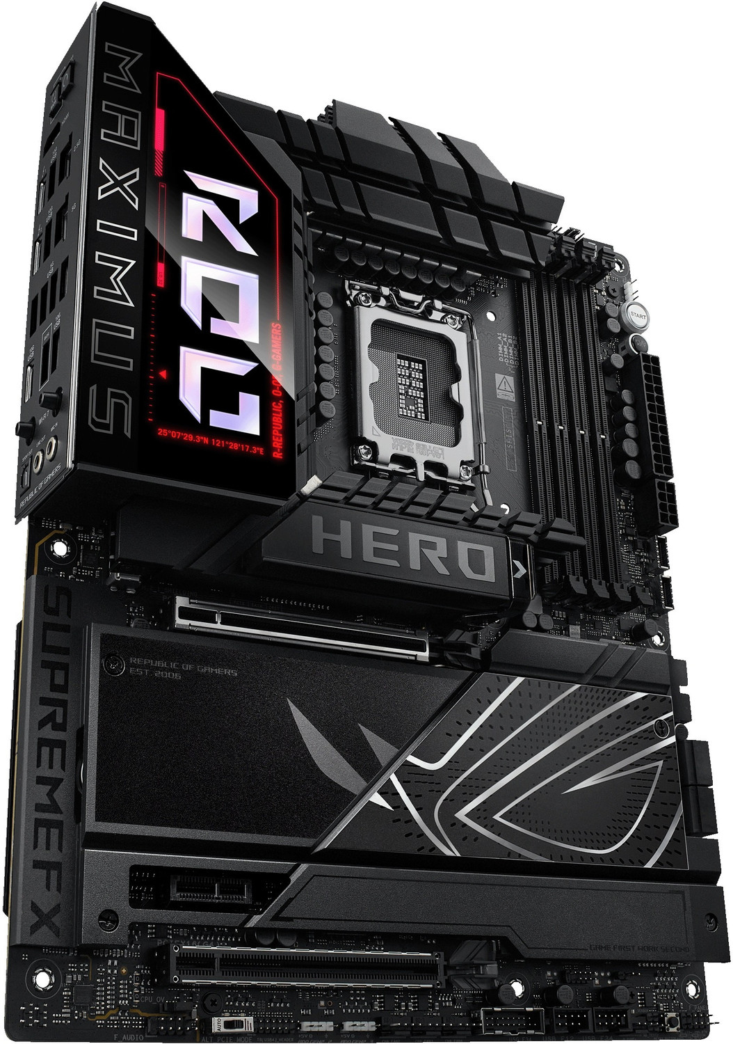 Image of ASUS ROG Maximus Z890 Hero LGA 1851Socket ATX Intel Z890 Chipset DDR5 Motherboard for Desktop