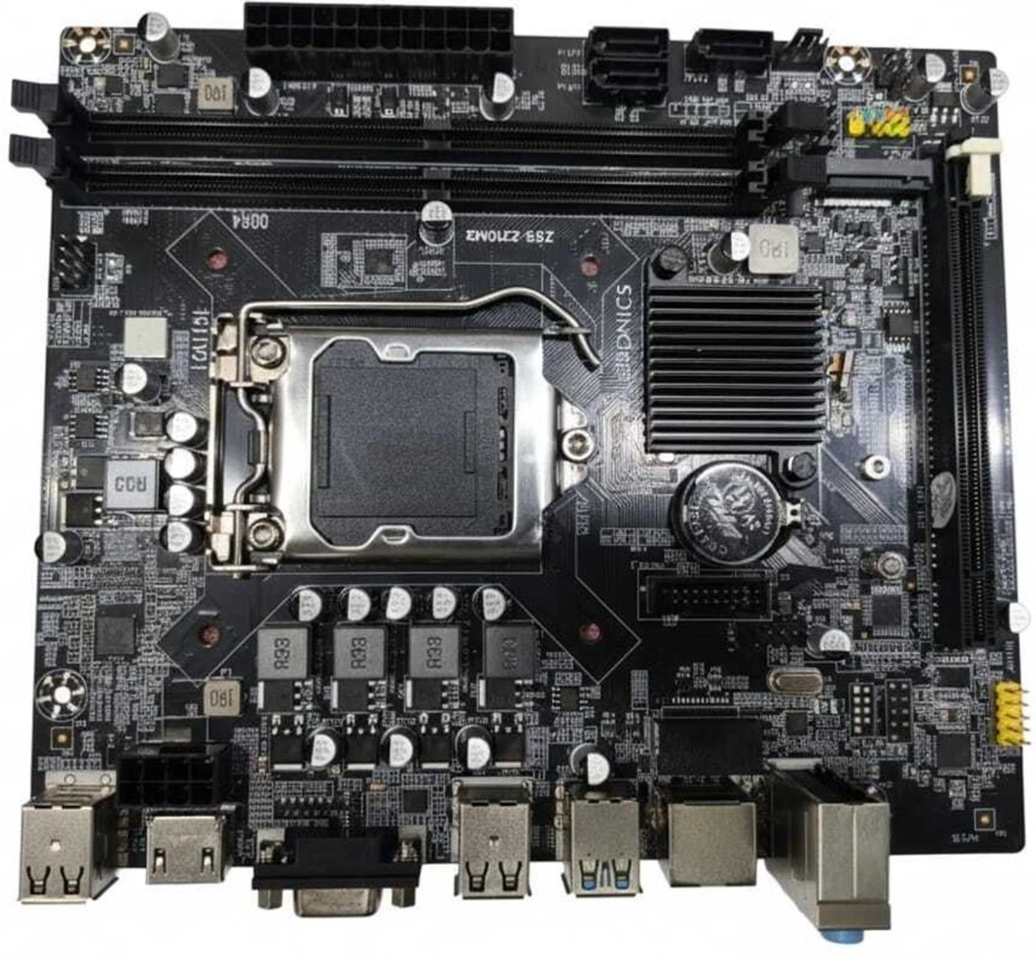 Image of ZEBRONICS ZEB H310 LGA1151Socket Micro-ATX Intel H310 Chipset DDR4 Motherboard for Desktop