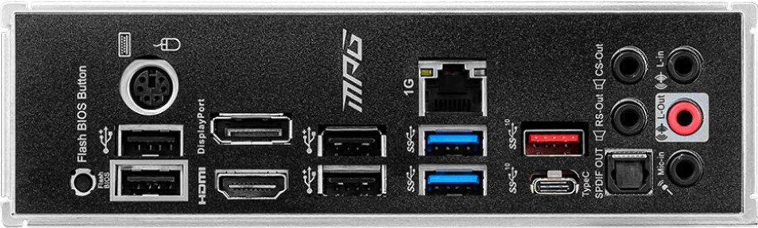 MSI MPG B550 Gaming Plus AM4Socket ATX AMD B550 Chipset DDR4