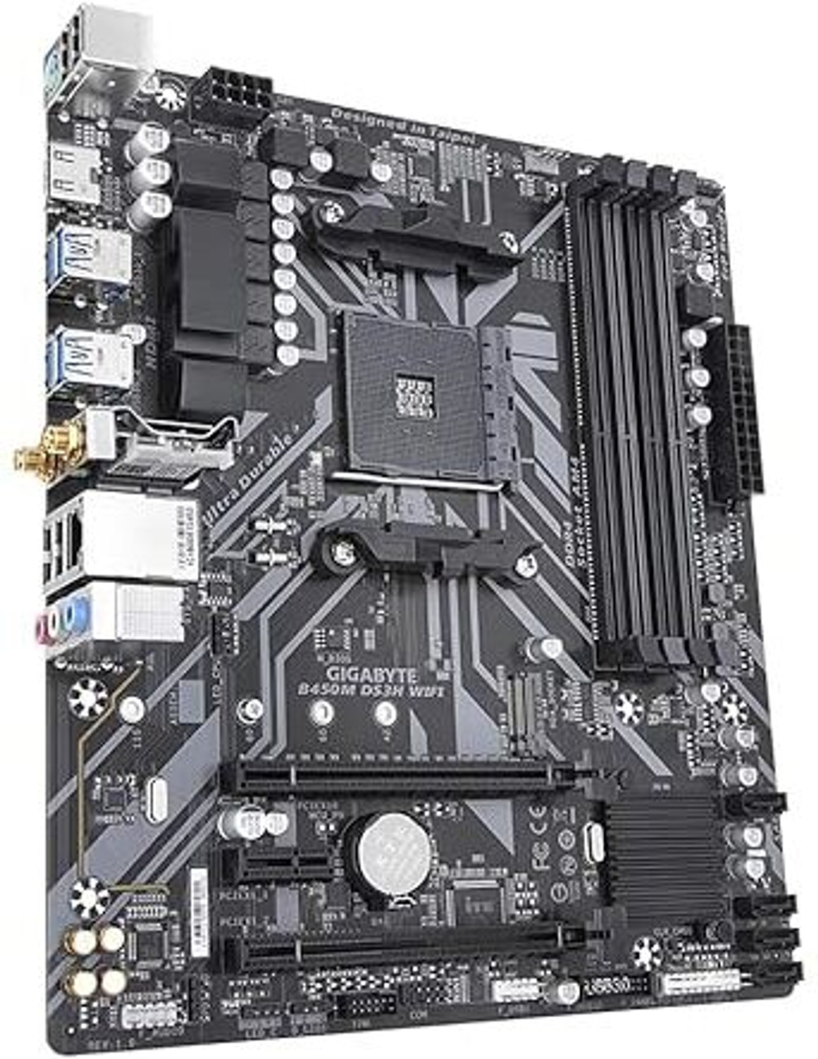 Image of GIGABYTE B450M DS3H WIFI AM4Socket Micro-ATX AMD B450 Chipset DDR4 Motherboard for Desktop
