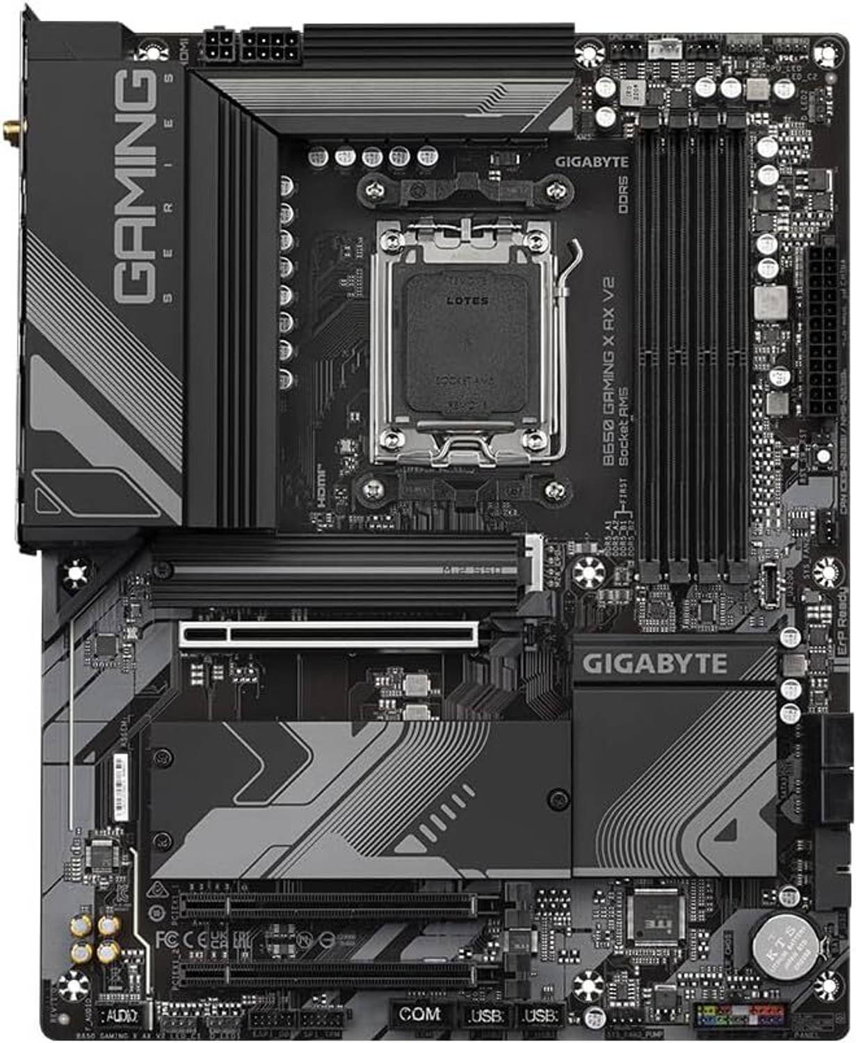 GIGABYTE B650 GAMING X AX V2 DDR5 Supports AMD Ryzen 8000 CPUs