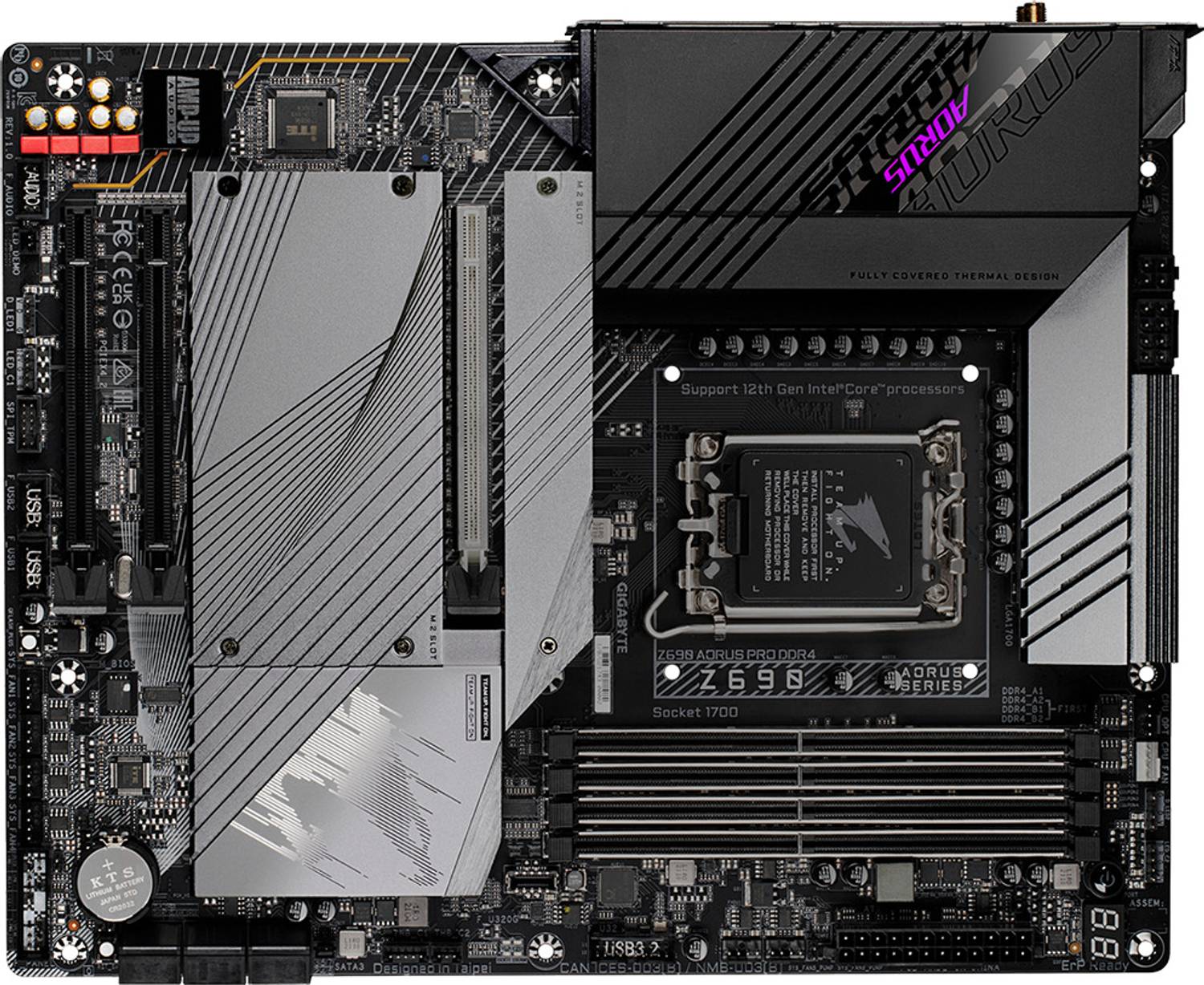 GIGABYTE Z690 AORUS PRO DDR4 LGA 1700Socket ATX Intel Z690 Chipset