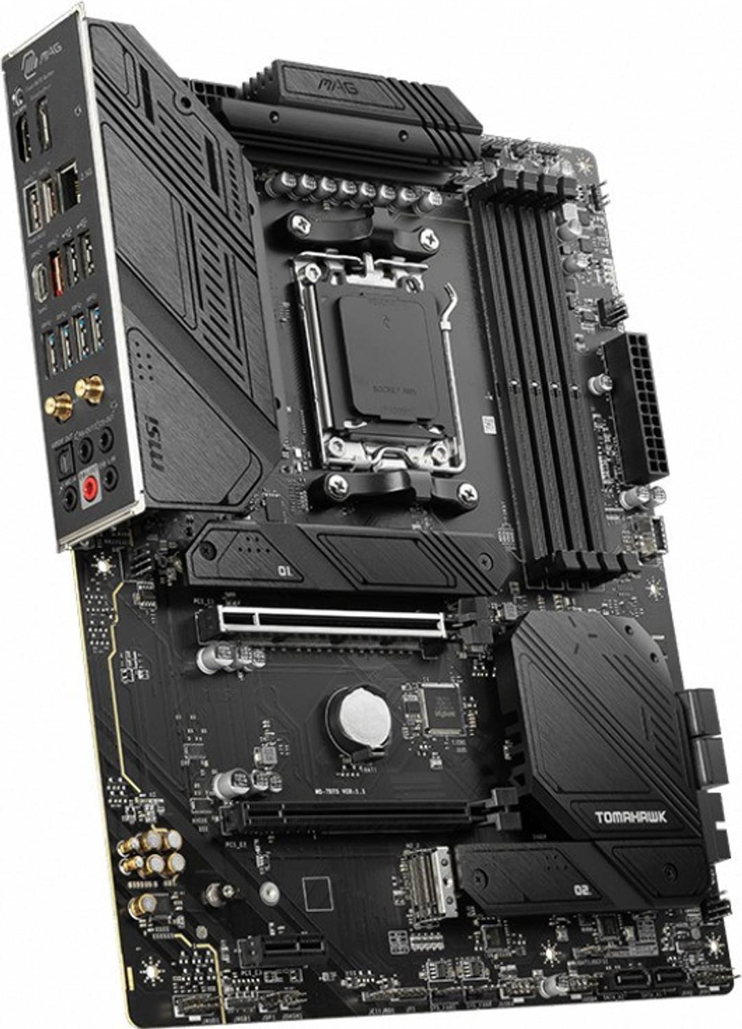 MSI MAG B650 TOMAHAWK WIFI AM4Socket ATX AMD B550 Chipset DDR5
