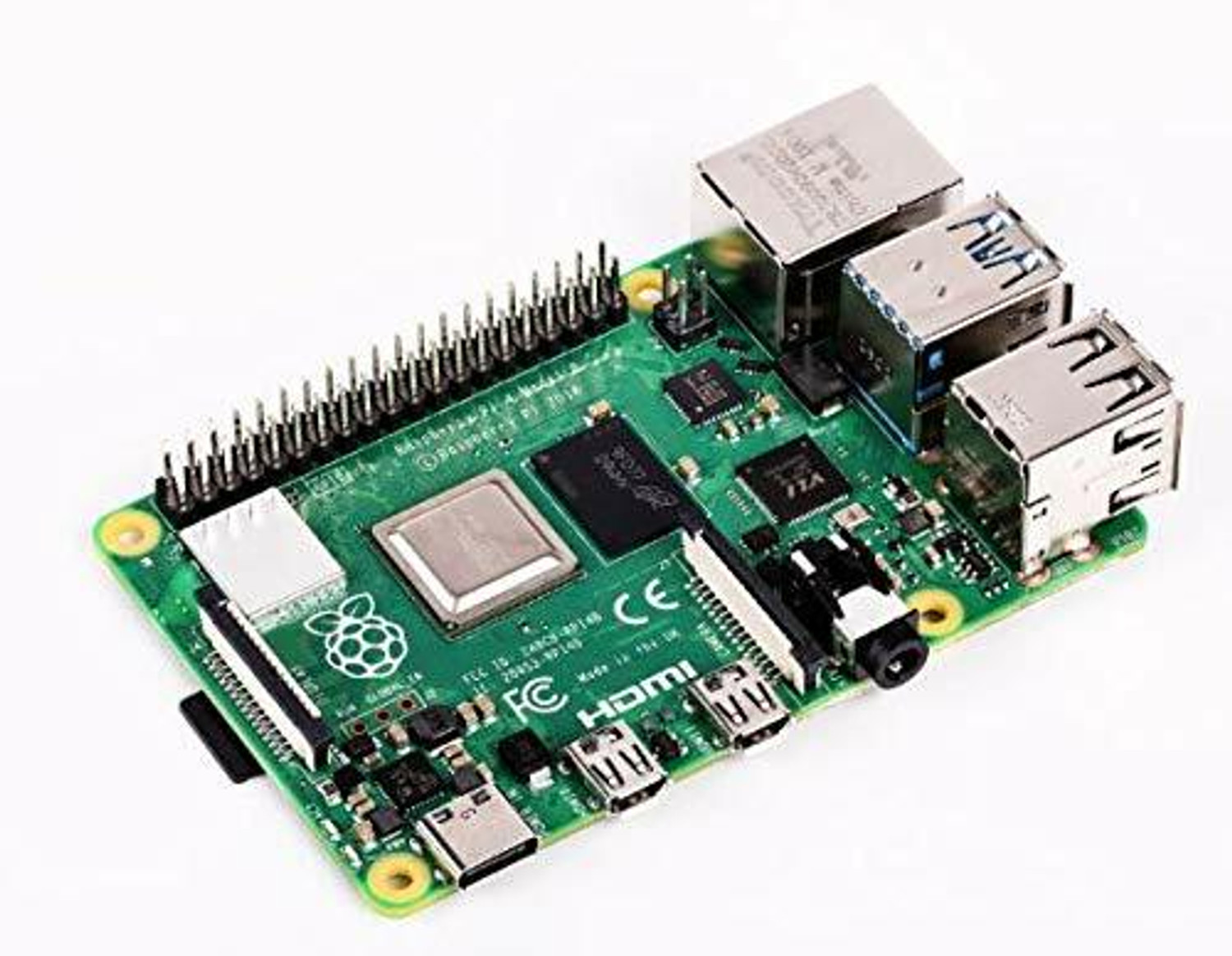 Image of Raspberry Pi 4-Model B-4GB RAM TR4Socket Nano-ITX Intel Z490 Chipset DDR4 Motherboard for Desktop