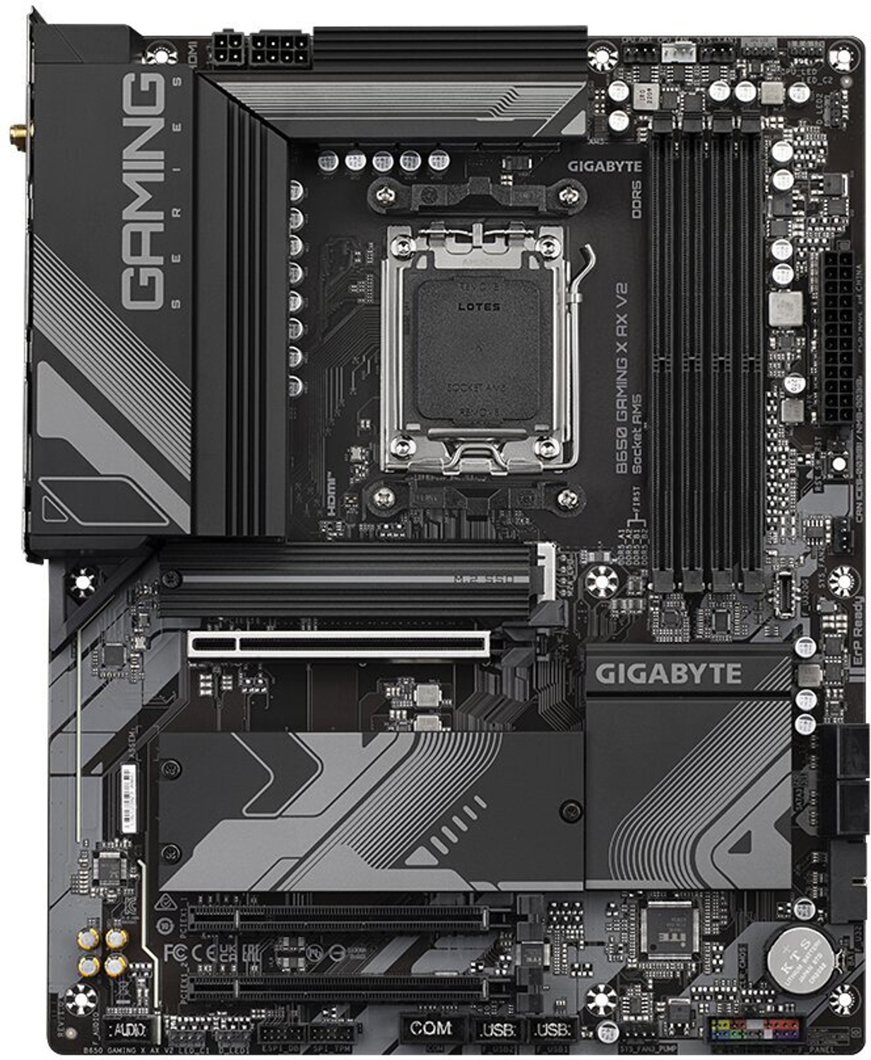 Image of GIGABYTE B650 GAMING X AX V2 AM5Socket ATX Intel B560 Chipset DDR5 Motherboard for Desktop