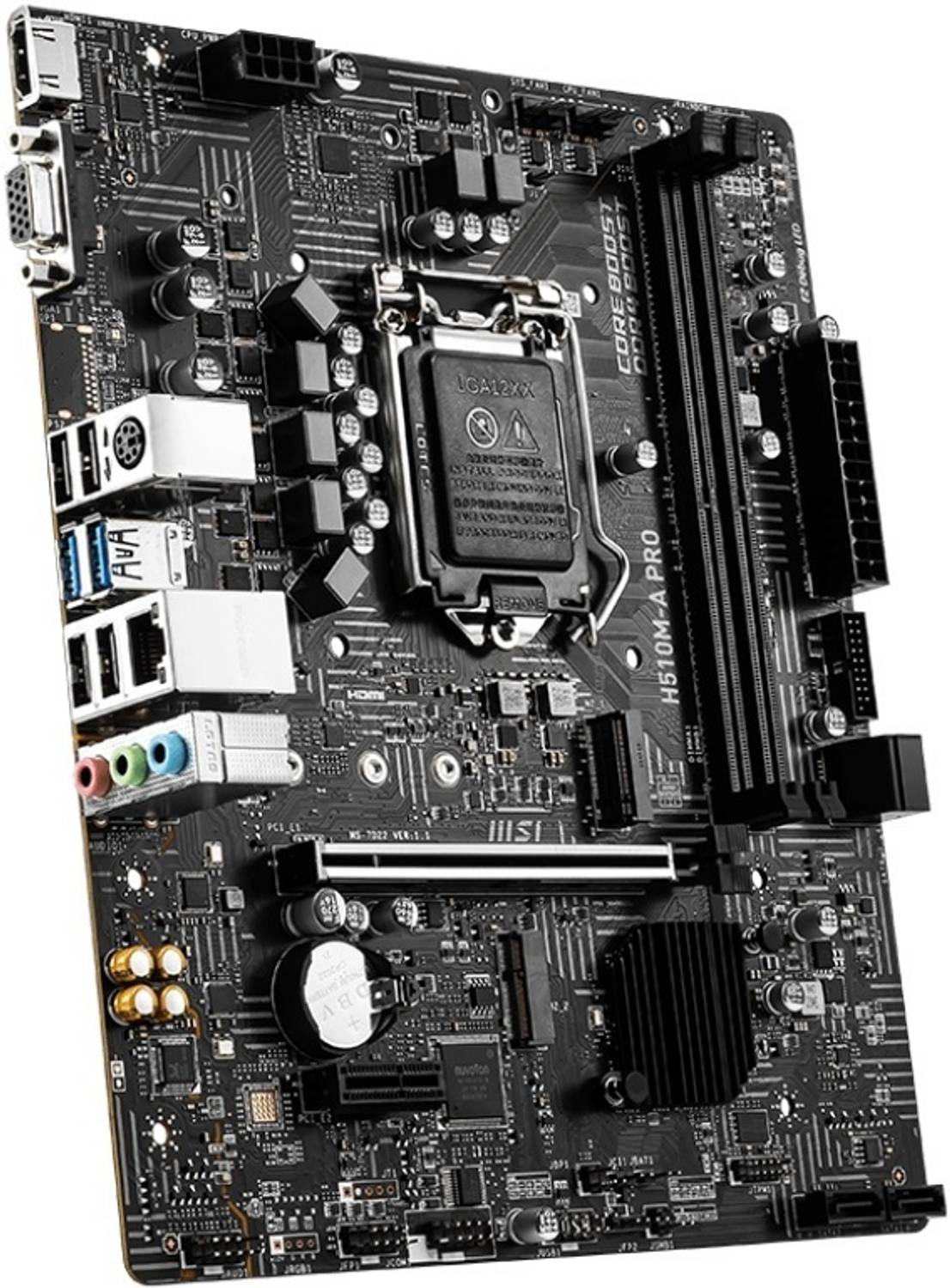 MSI H510M-A PRO LGA 1200Socket Micro-ATX Intel H510 Chipset DDR4