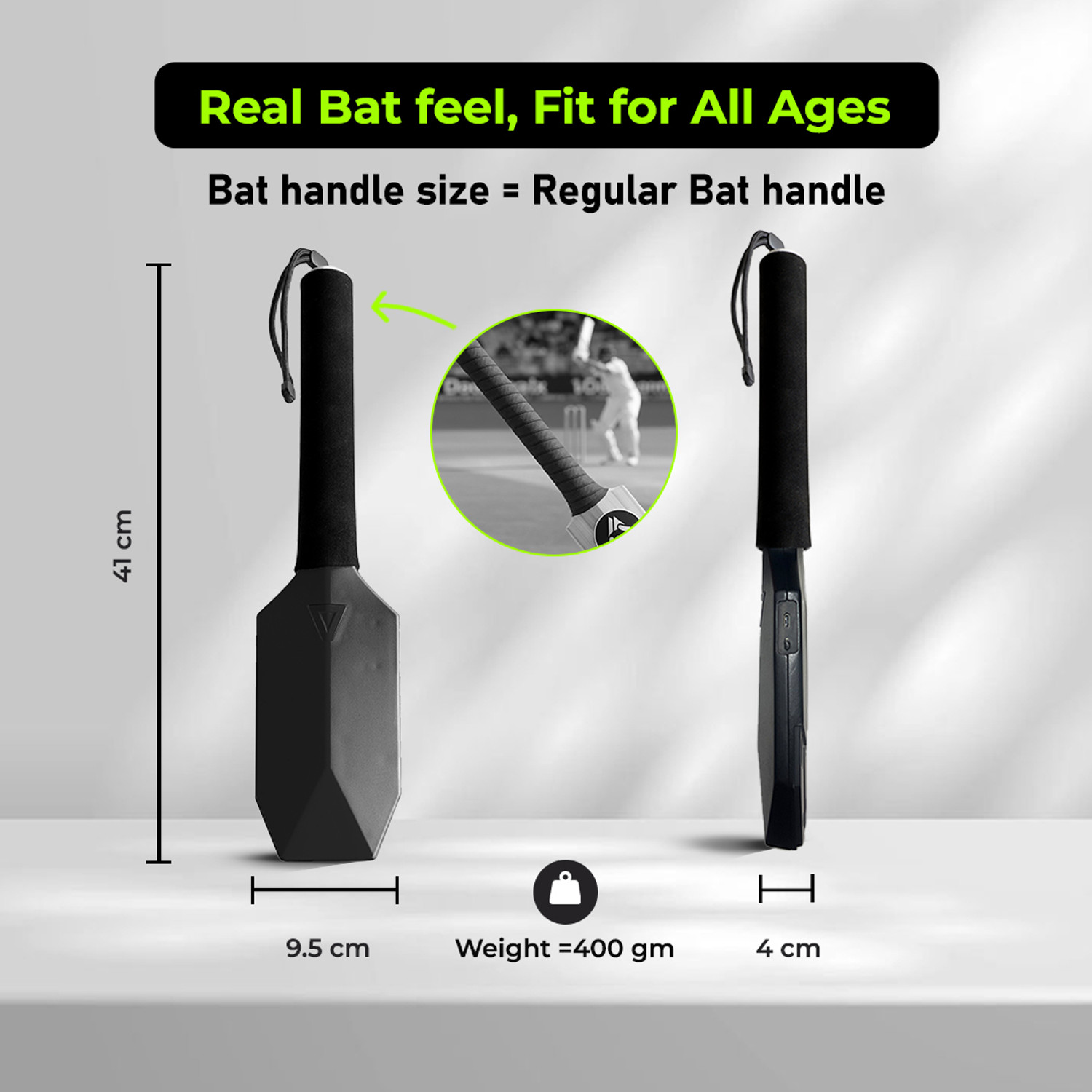 Image of MetaShot GO Cricket Bat Game Motion Controller