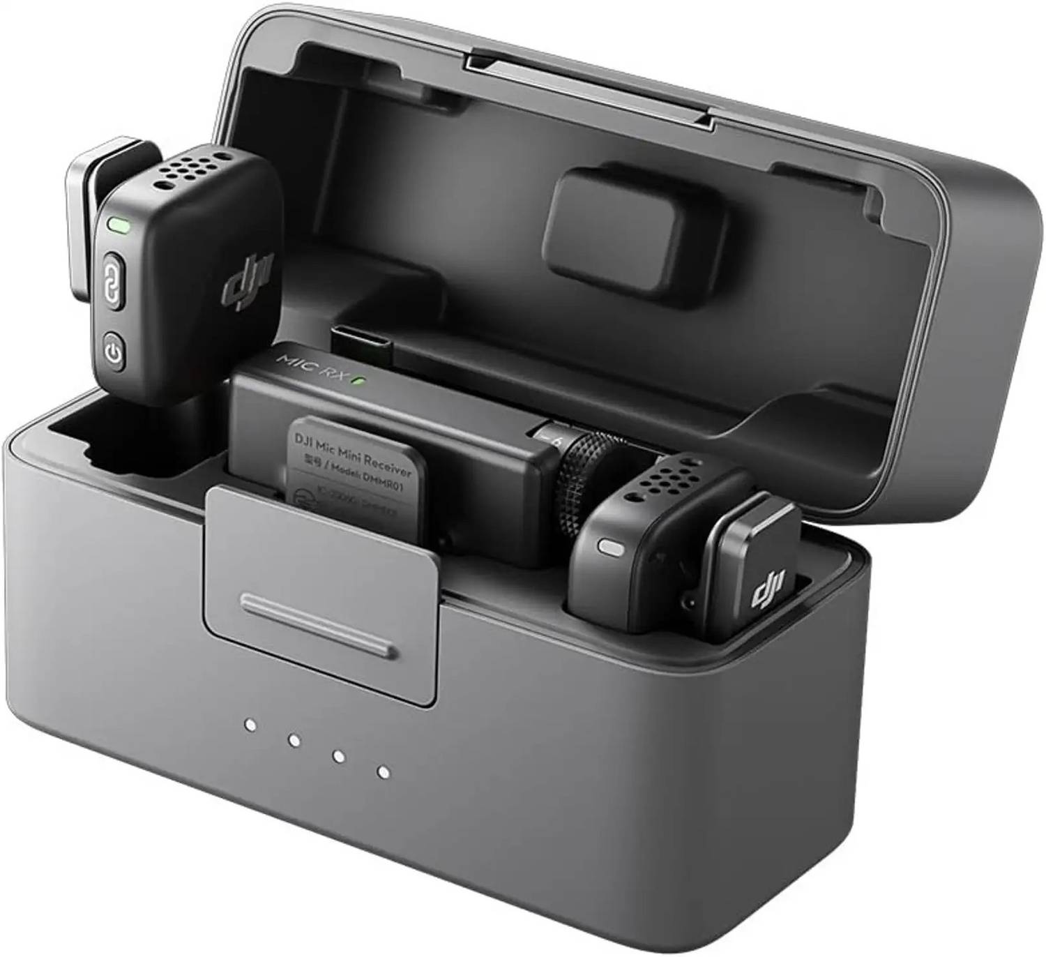 dji Mic Mini Wireless Camera Microphone 2tx 1rx Case Black product image