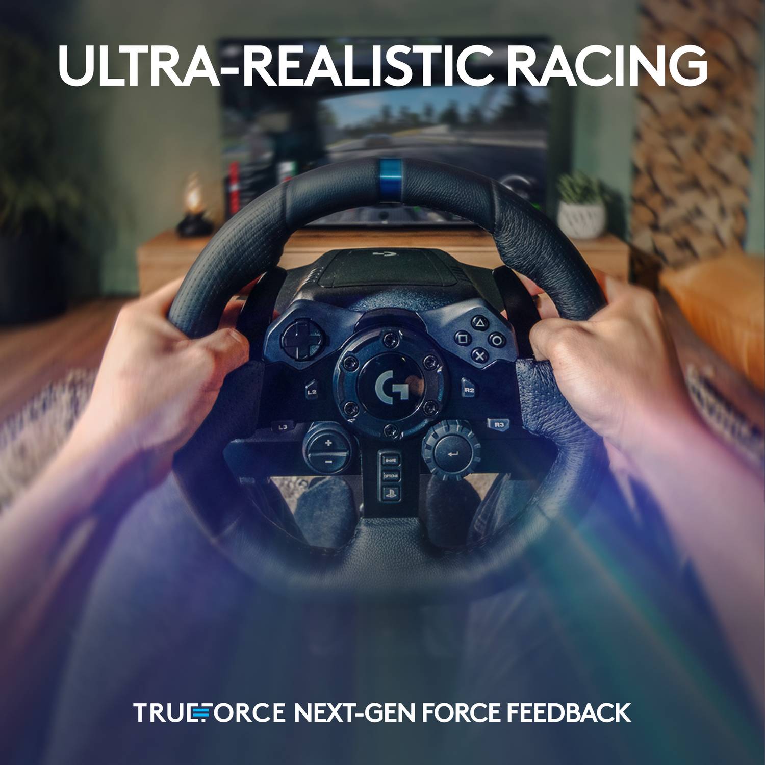 Logitech G923 Racing Wheel and Pedals - Image 2