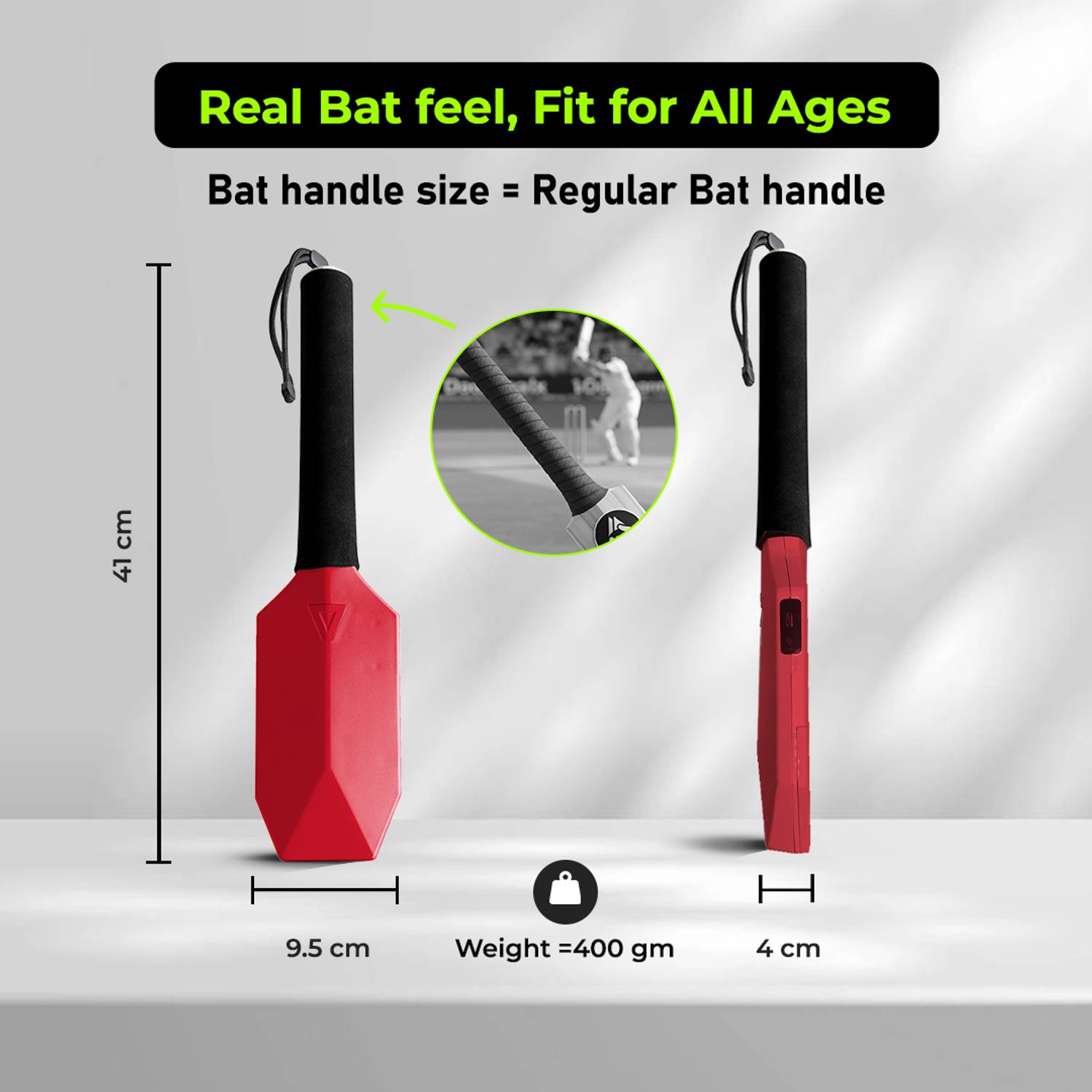 MetaShot GO Cricket Bat Game Motion Controller - Image 3