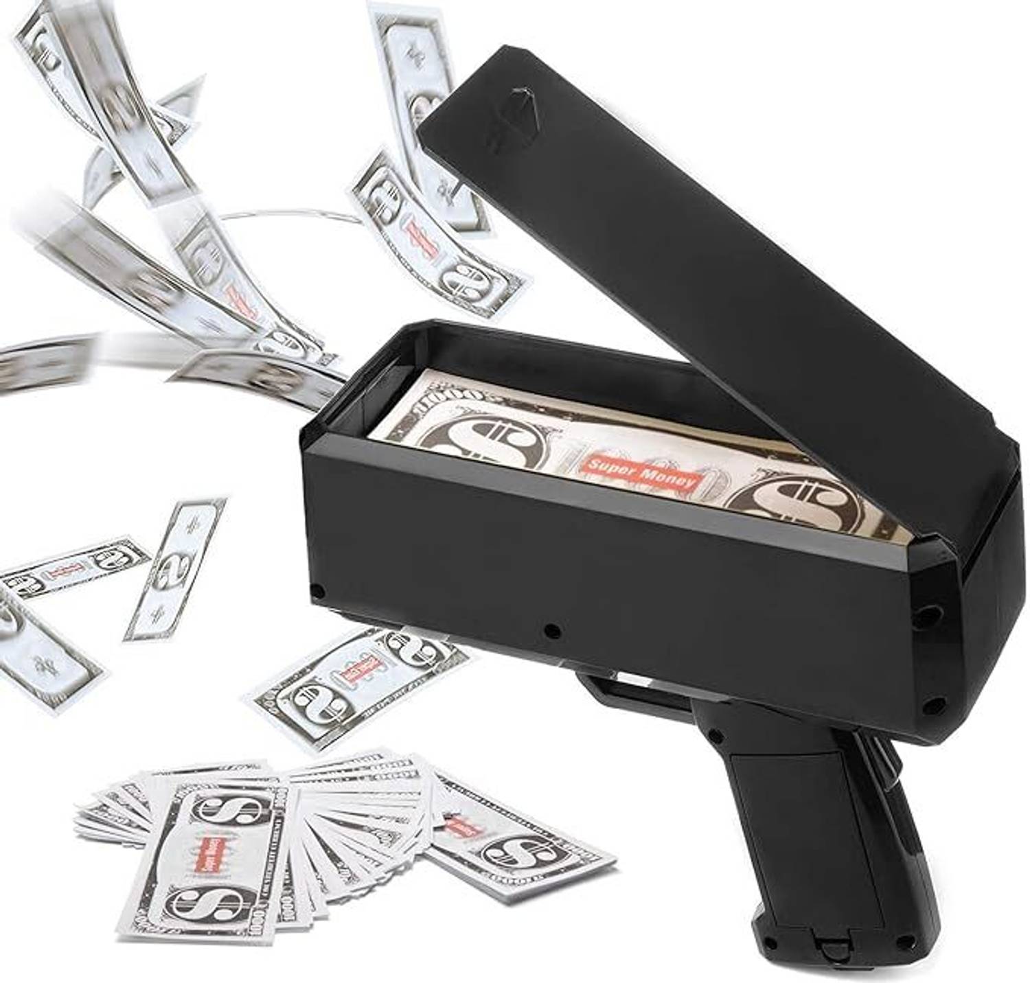Puff Smart Super Money Gun Cash Cannon for Wedding, Parties and Fun Toy Accessory Money Gun  Motion Controller