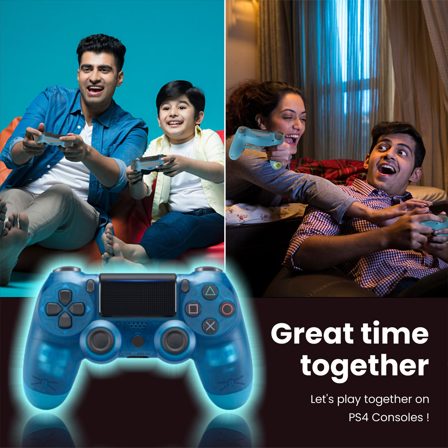 Image of HG WORLD Playstation Dualshock 4 Joystick Wireless for PS4 Gamepad Motion Controller Motion Controller
