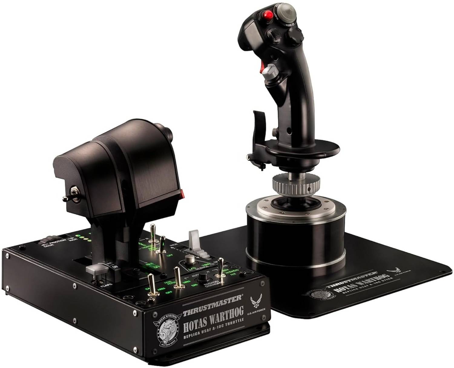 THRUSTMASTER HOTAS Warthog WW Flight Stick & Dual Throttle for PC, Advanced Flight Simulation  Motion Controller