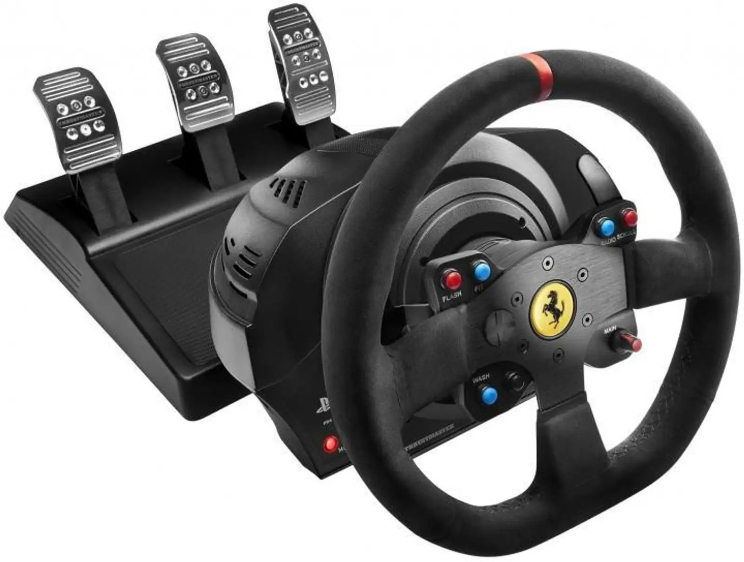 Image of THRUSTMASTER T300 Integral Racing Wheel Alcantara Edition with Force Feedback Pedals Motion Controller