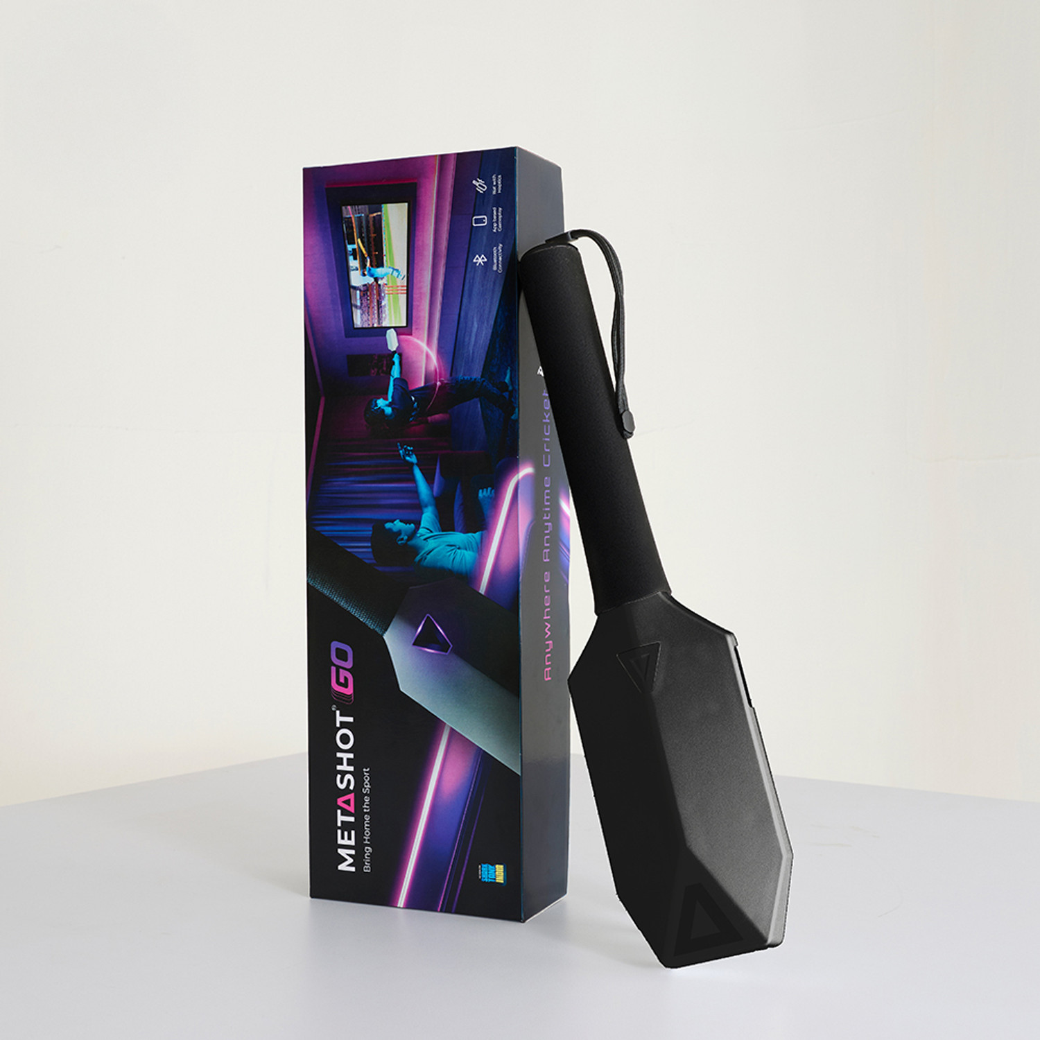 Image of MetaShot GO Cricket Bat Game Motion Controller