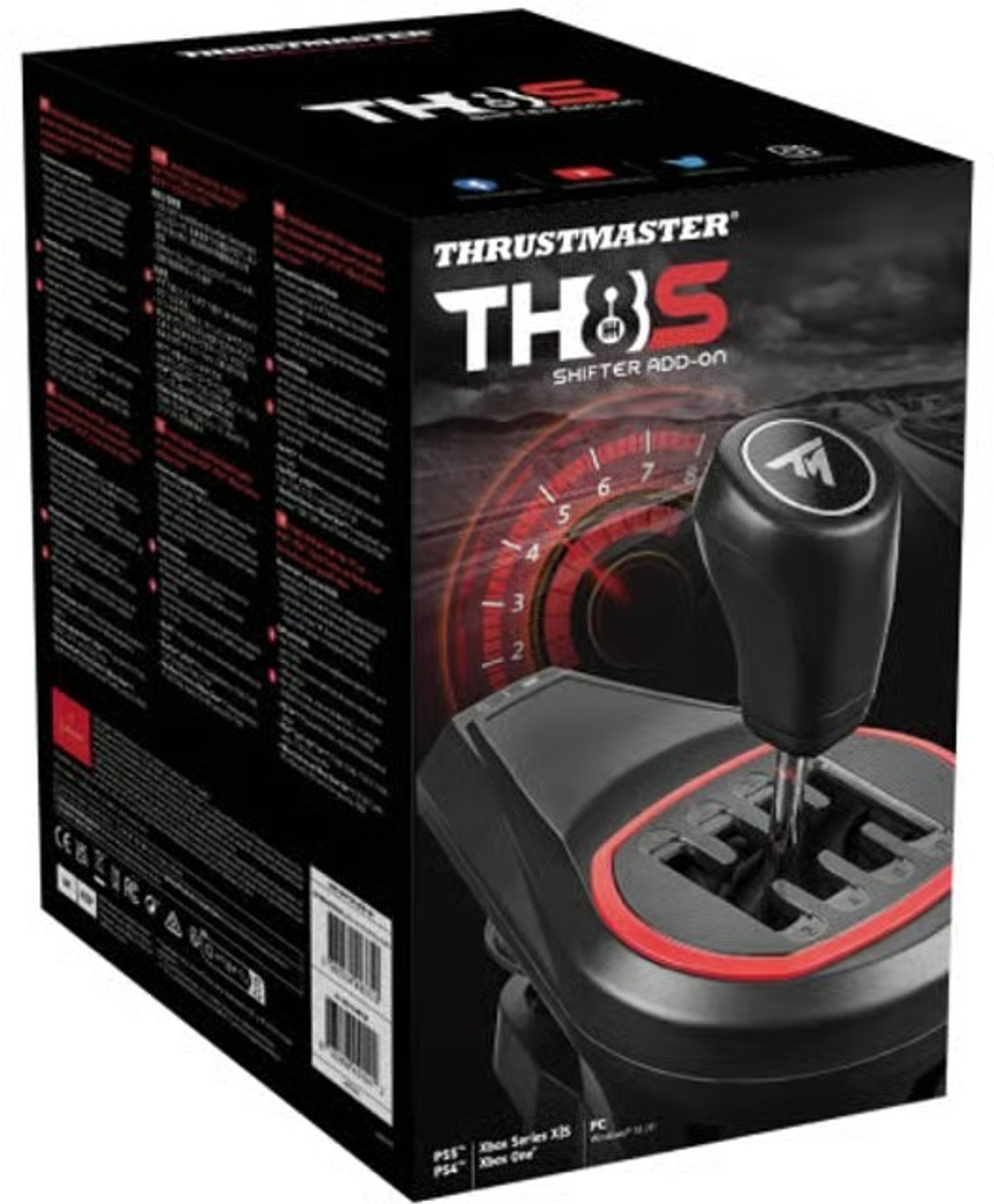 Image of THRUSTMASTER TH8S Shifter Add-On 7+1 Gear H Pattern, Racing Simulator Motion Controller
