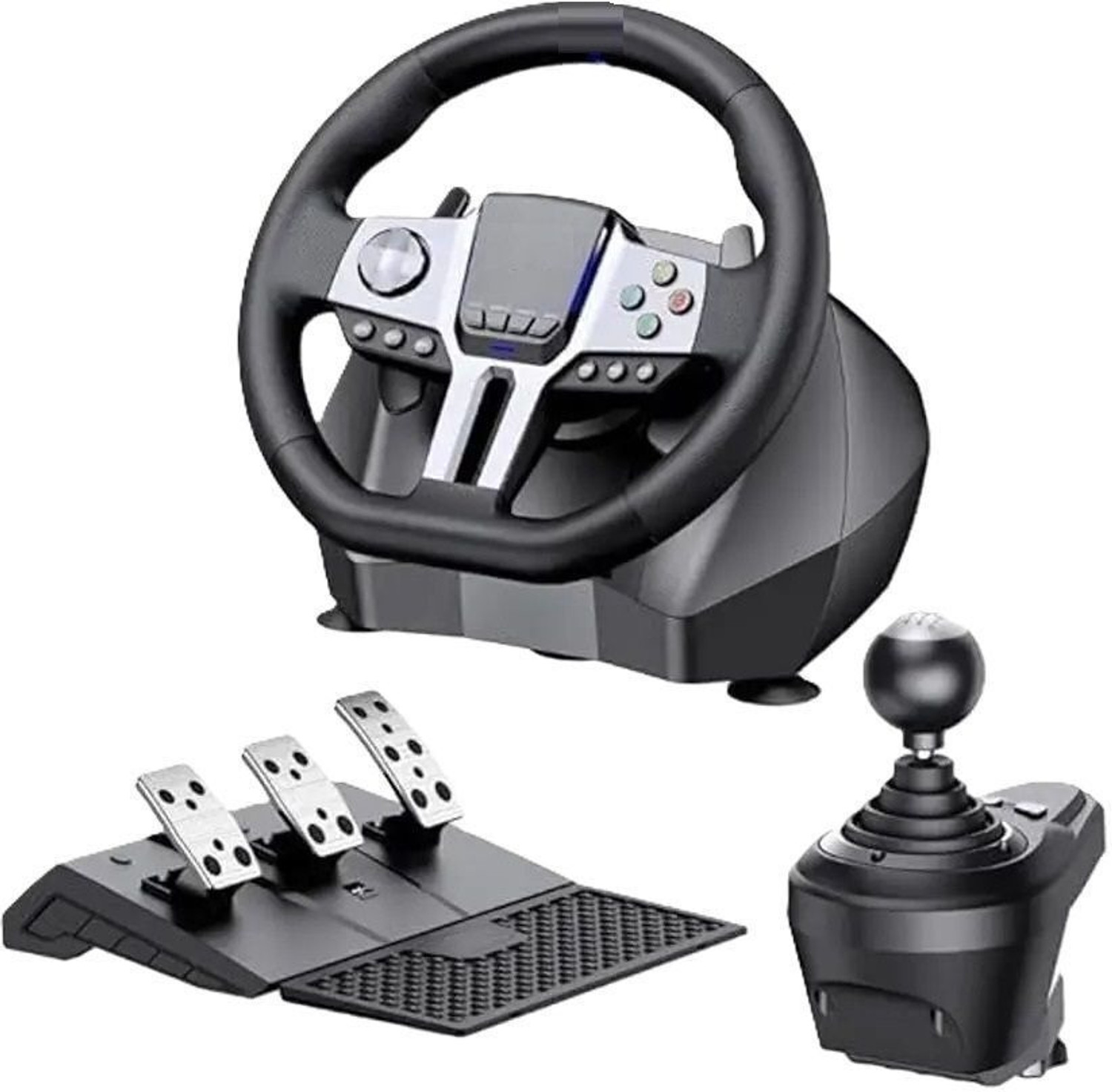 Image of HG WORLD V9 Gen2 Gaming Car Racing Steering Wheel 270 /900 Racing Simulator with Motion Controller