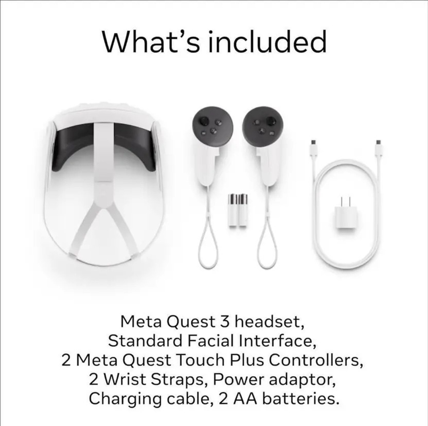 Image of META Quest 3 128GB VR Gaming Set NextGen Virtual Reality Headset Immersive Experience Motion Controller