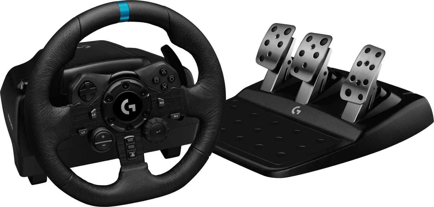 Logitech G923 Racing Wheel and Pedals - Image 1