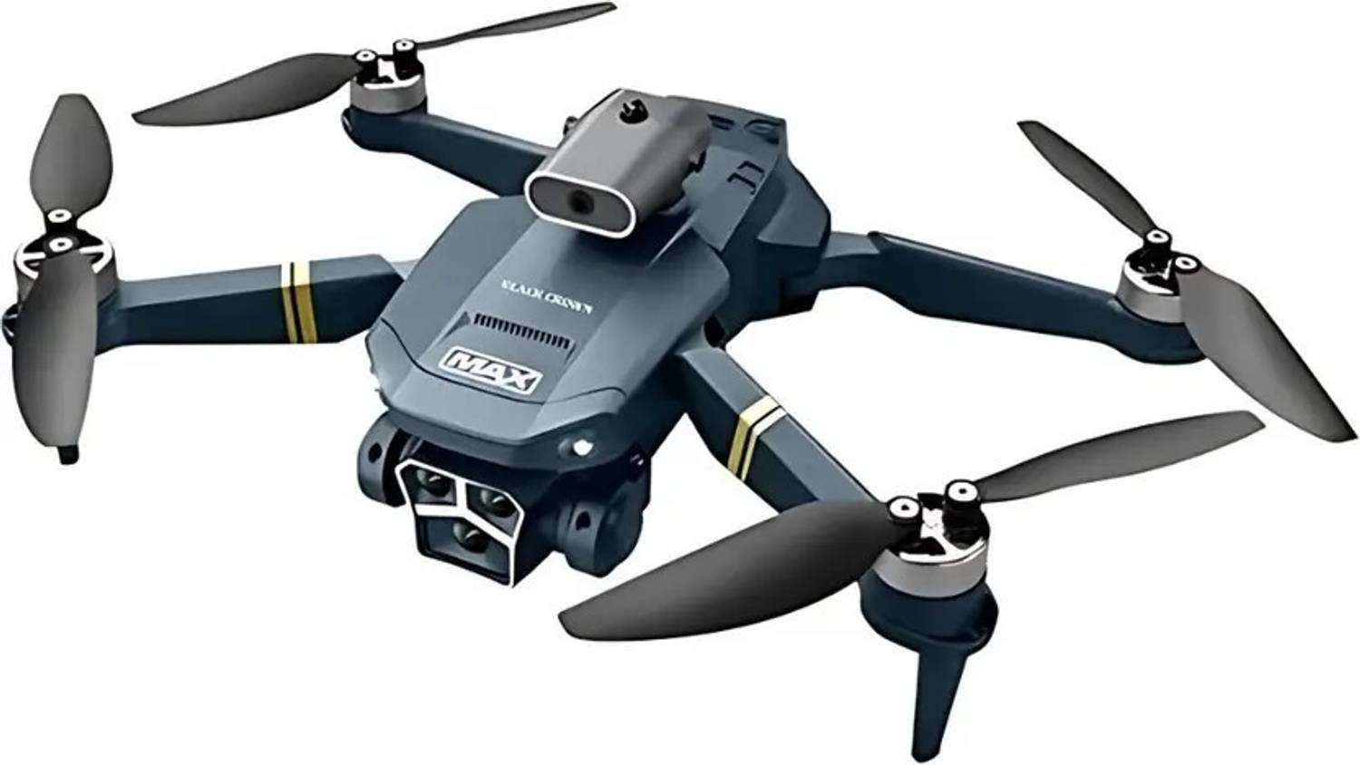HG WORLD Y3 Max Drone with Camera,90° Remote Angle & 3 Vertical Lens with 120°Wide Angle Motion Controller